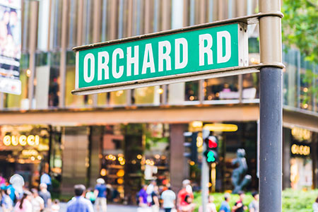 orchard road shopping x