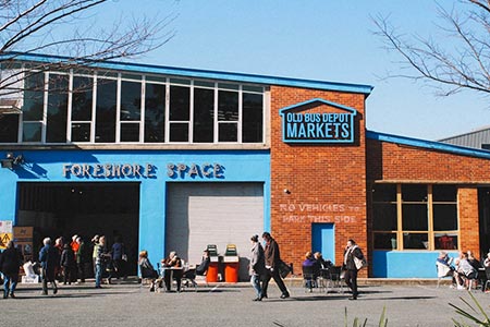 old bus depot market