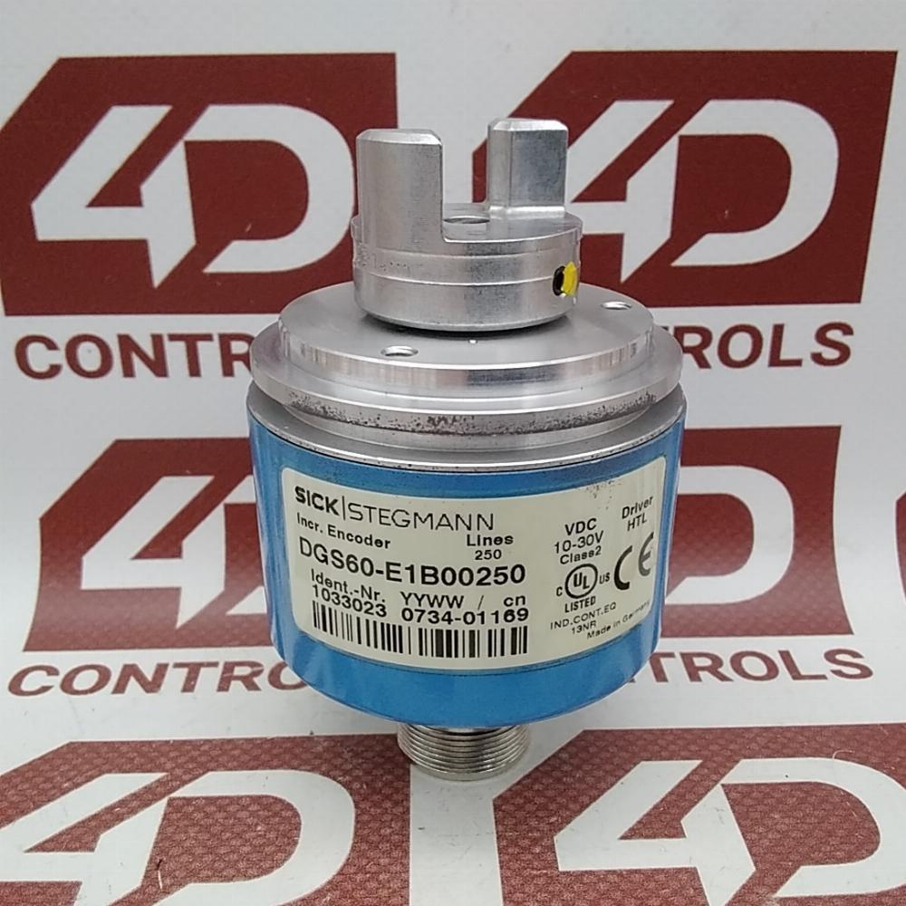 DGS60-E1B00250 | Sick | (1033023), Incremental Encoder, 250PPR, 10-30V, 60mm