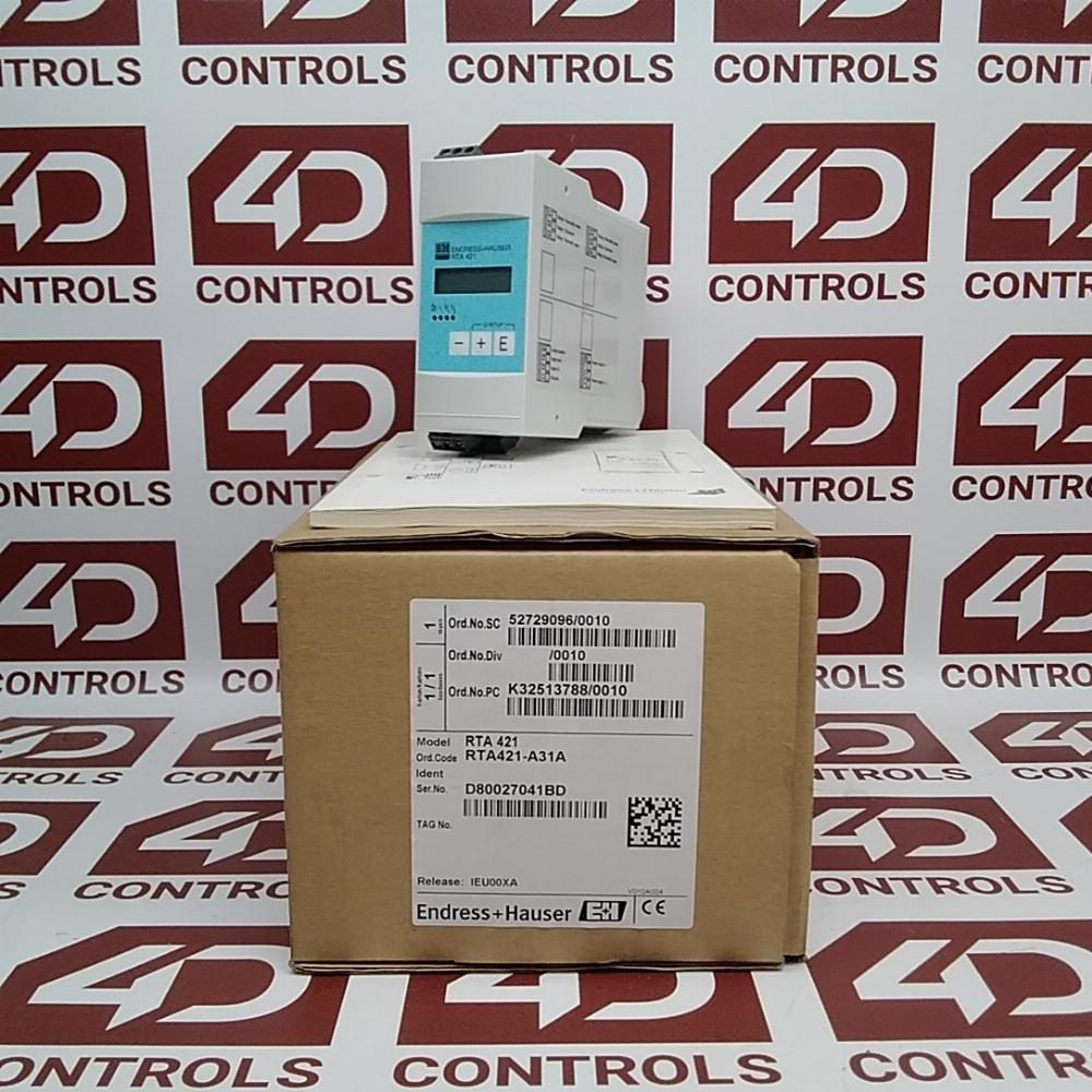 RTA421-A31A | Endress + Hauser | Limit Alarm Switch, 2 Channel