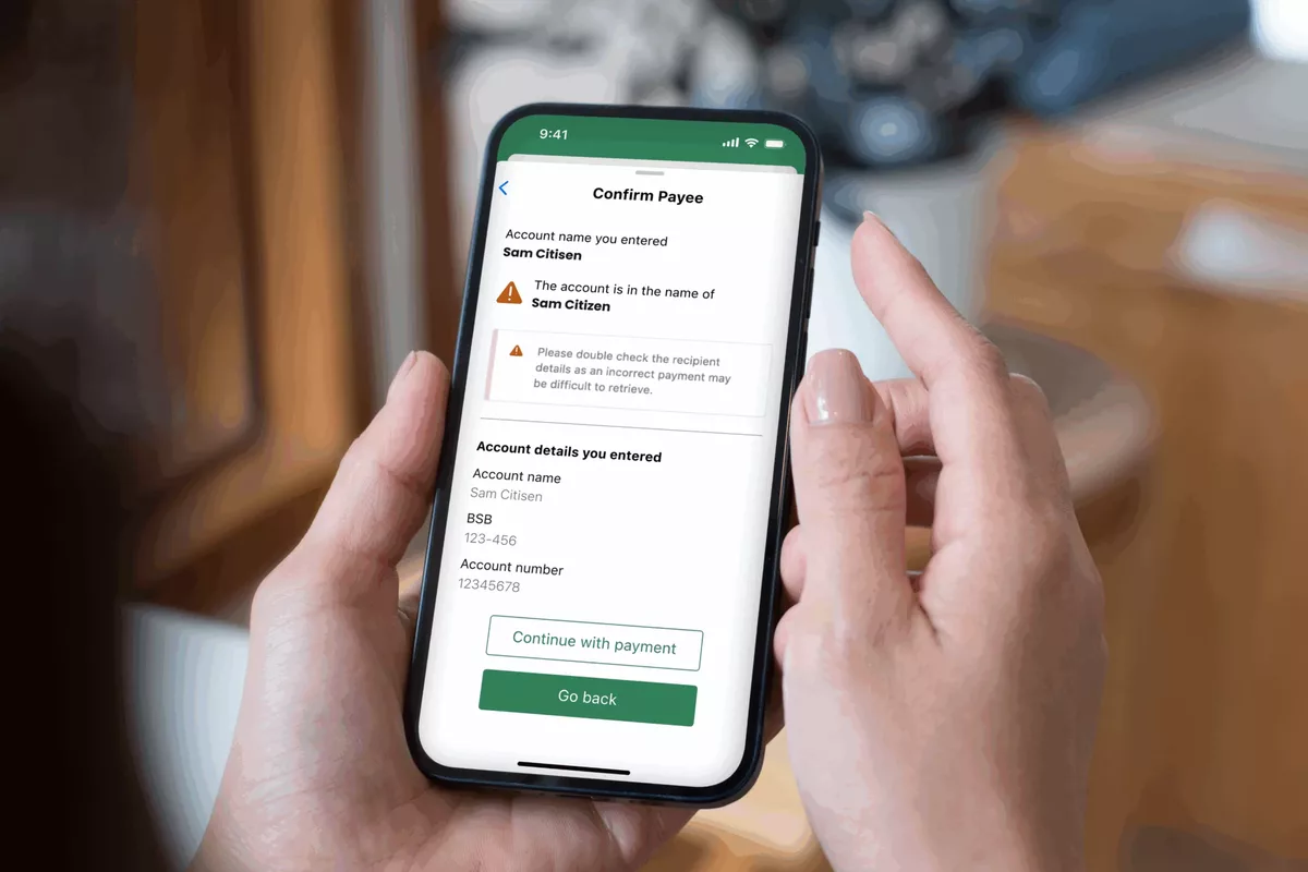 Confirmation of Payee & PayID - Main Site