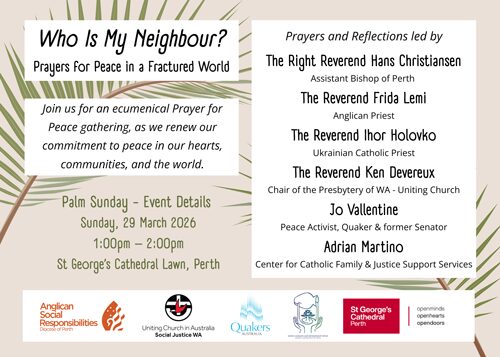 SRC Palm Sunday Event Invitation