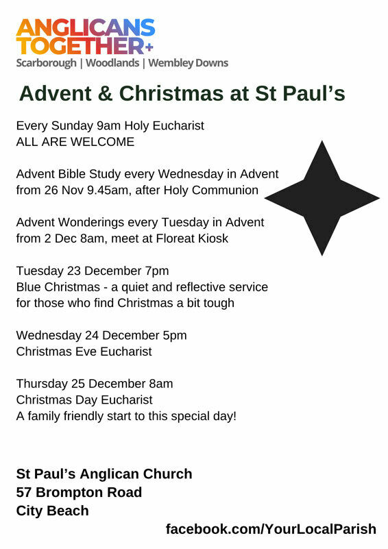 Advent and Christmas Woddlands Wembley Downs