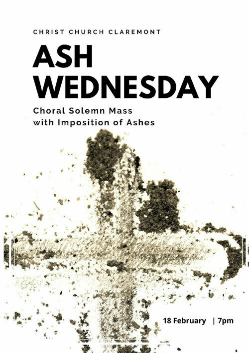 Claremont Ash Wednesday