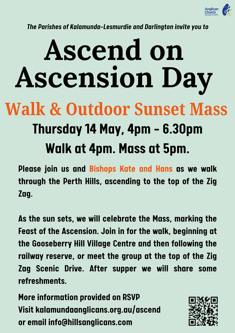 Kalamunda Ascension Day Walk and Mass