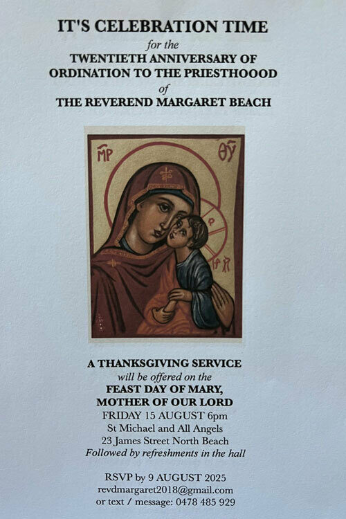 North Beach Thanksgiving Service 15 August 2025