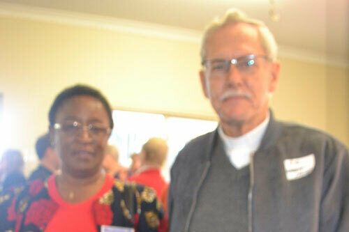 Parish of Swan Hope 25 The Revd Ric Barrett Lennard and Edith Mpikamezo