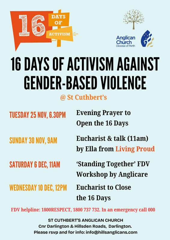 St Cuthberts 16 Days Combo Event Flyer 2025