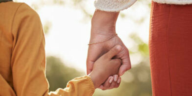 Parkerville Child and parent hands