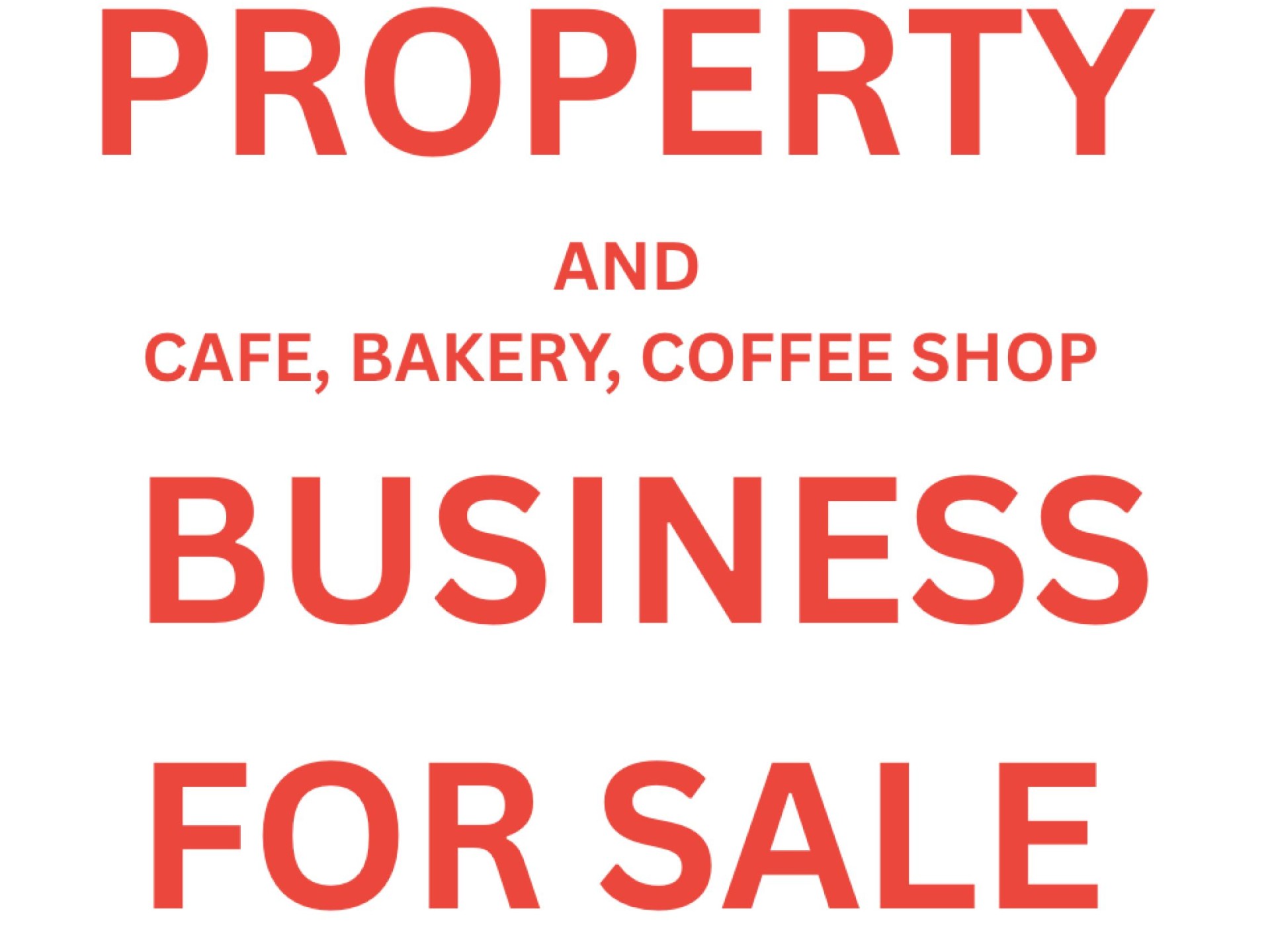 Cafe Bakery taking close to $1 Million Including Freehold