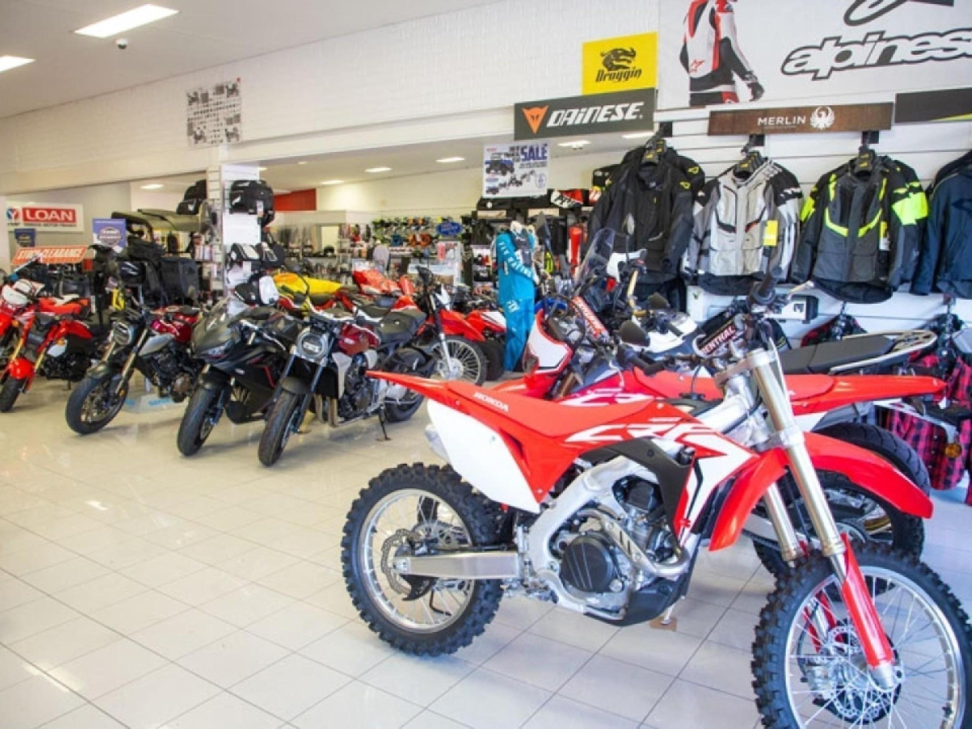 Huge Cash Cow - Motorcycles & Power products.