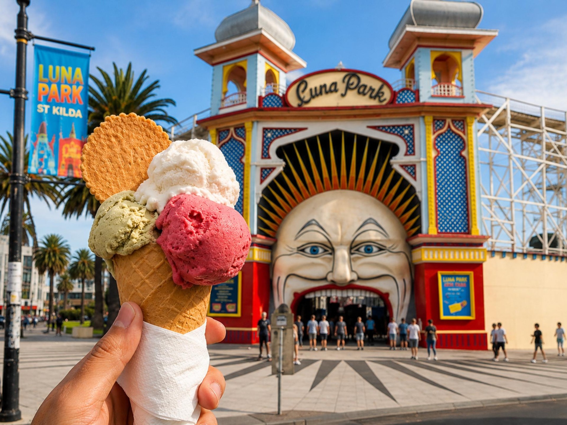 Premium Ice Cream & Dessert Business  Prime St Kilda Location
