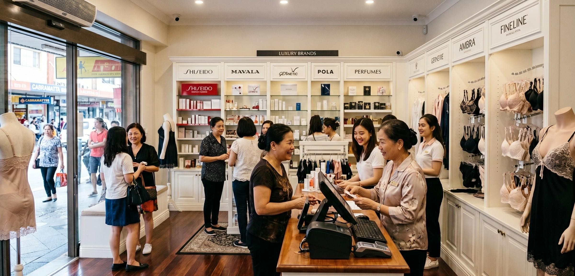 UID: 118 Generational Opportunity: Lingerie & Cosmetics Boutique   Est 40 years in Cabramatta