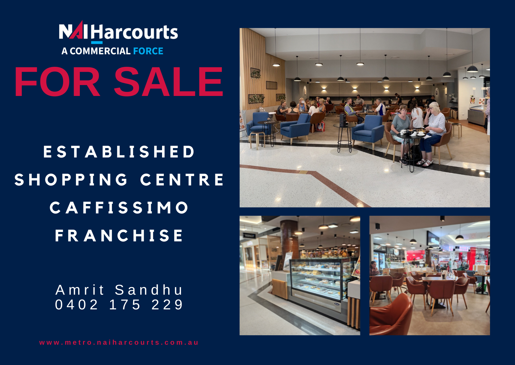 Premium Franchise Caf Opportunity in a High-Traffic Shopping Centre