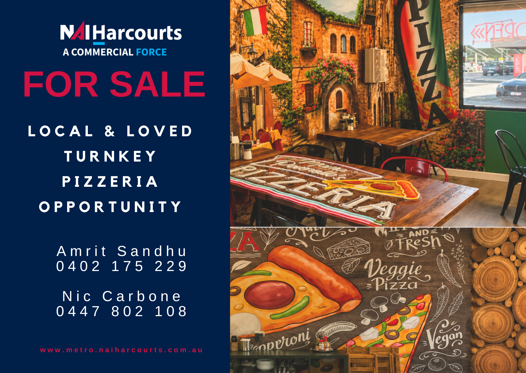 Authentic Neapolitan Pizzeria - A Modern, Turnkey Opportunity Ready for Its Next Chapter
