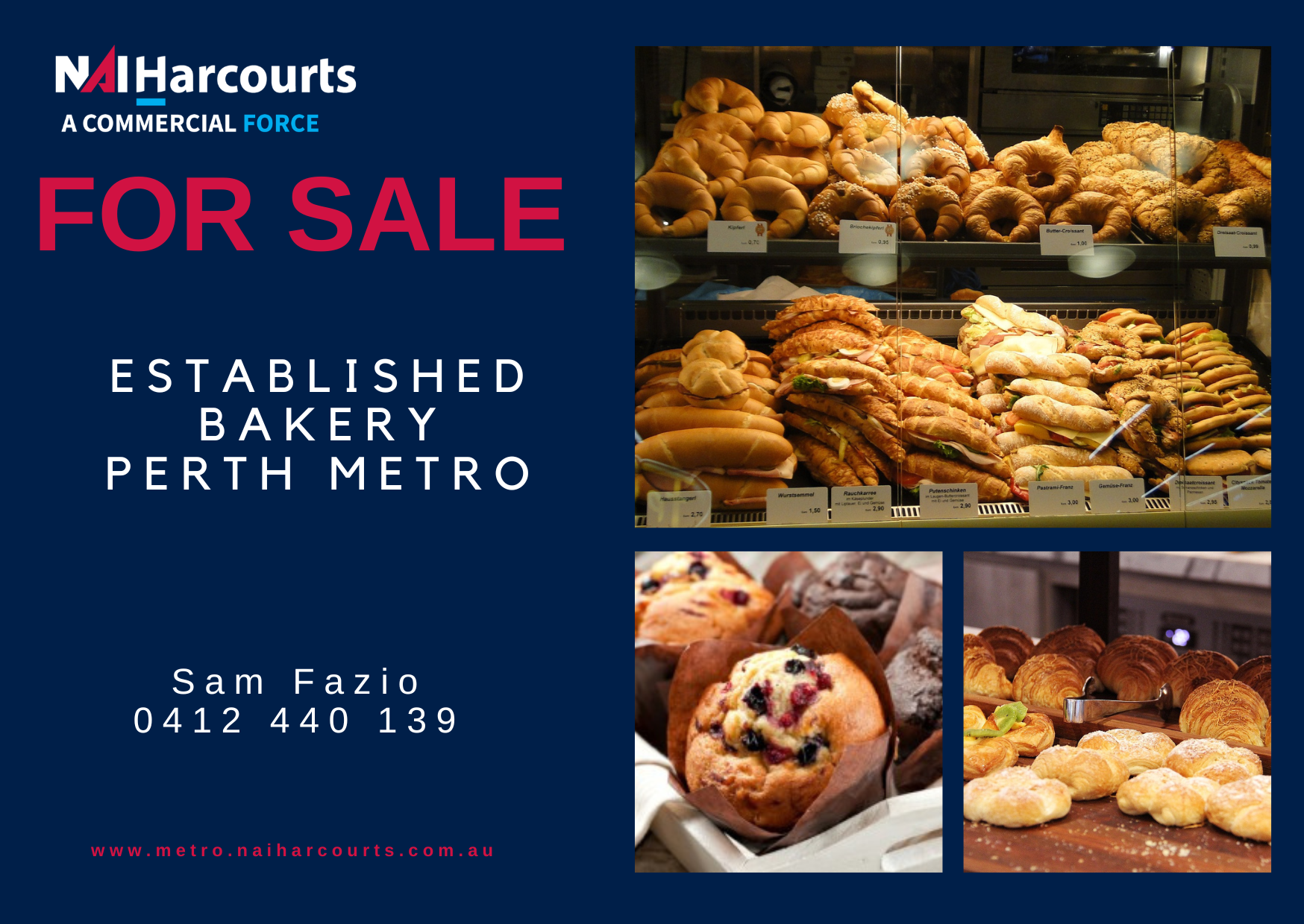 Established Bakery Perth Metro