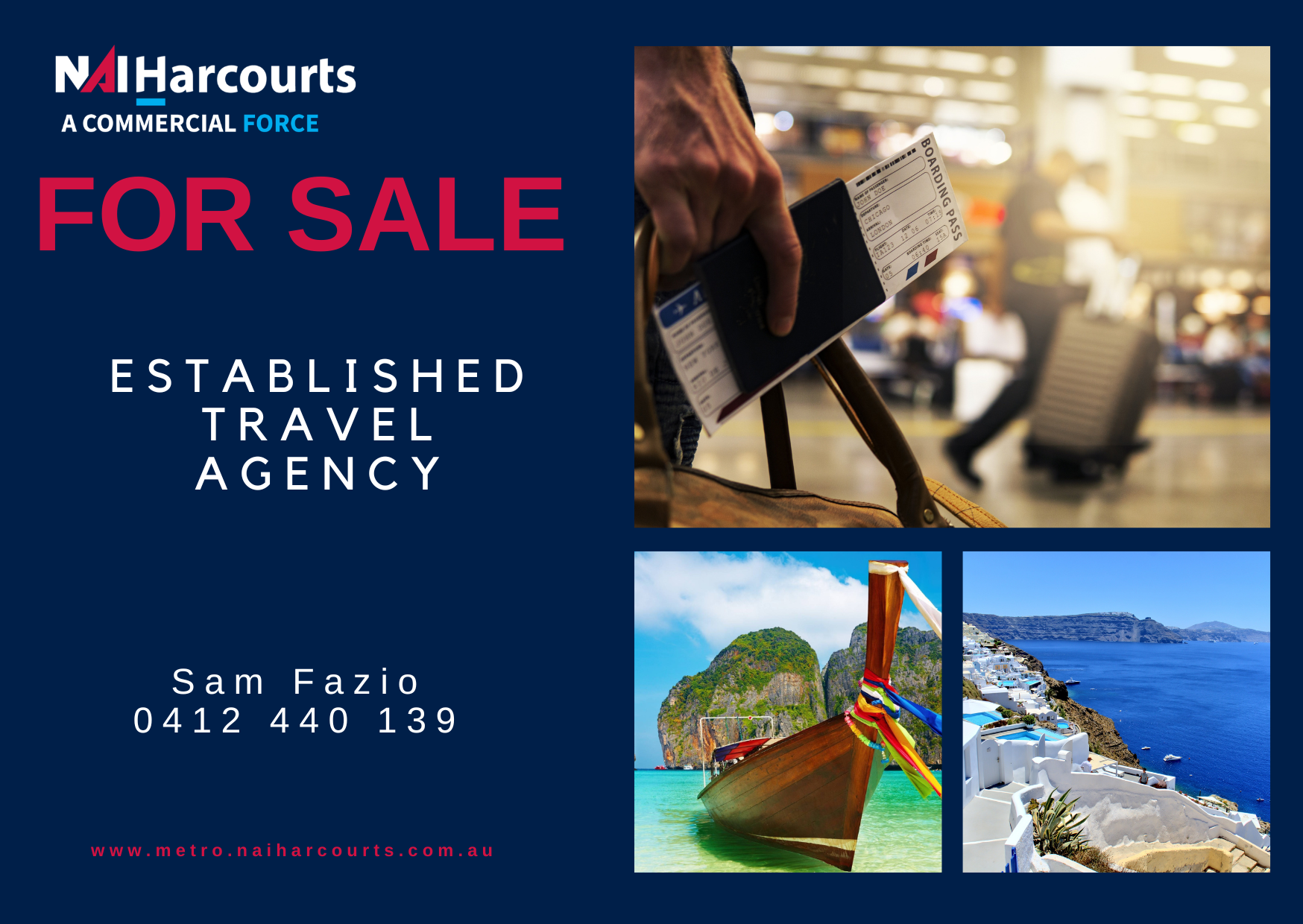 FOR SALE - Established Travel Agency