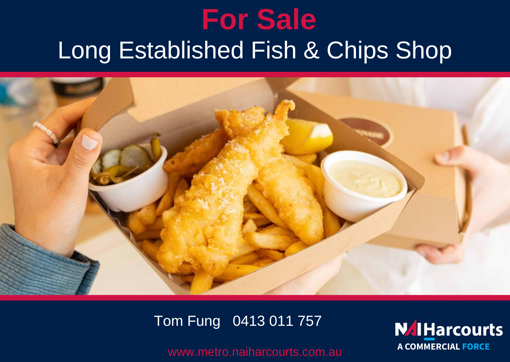 Long Established Fish & Chips Shop In Busy Shopping Centre