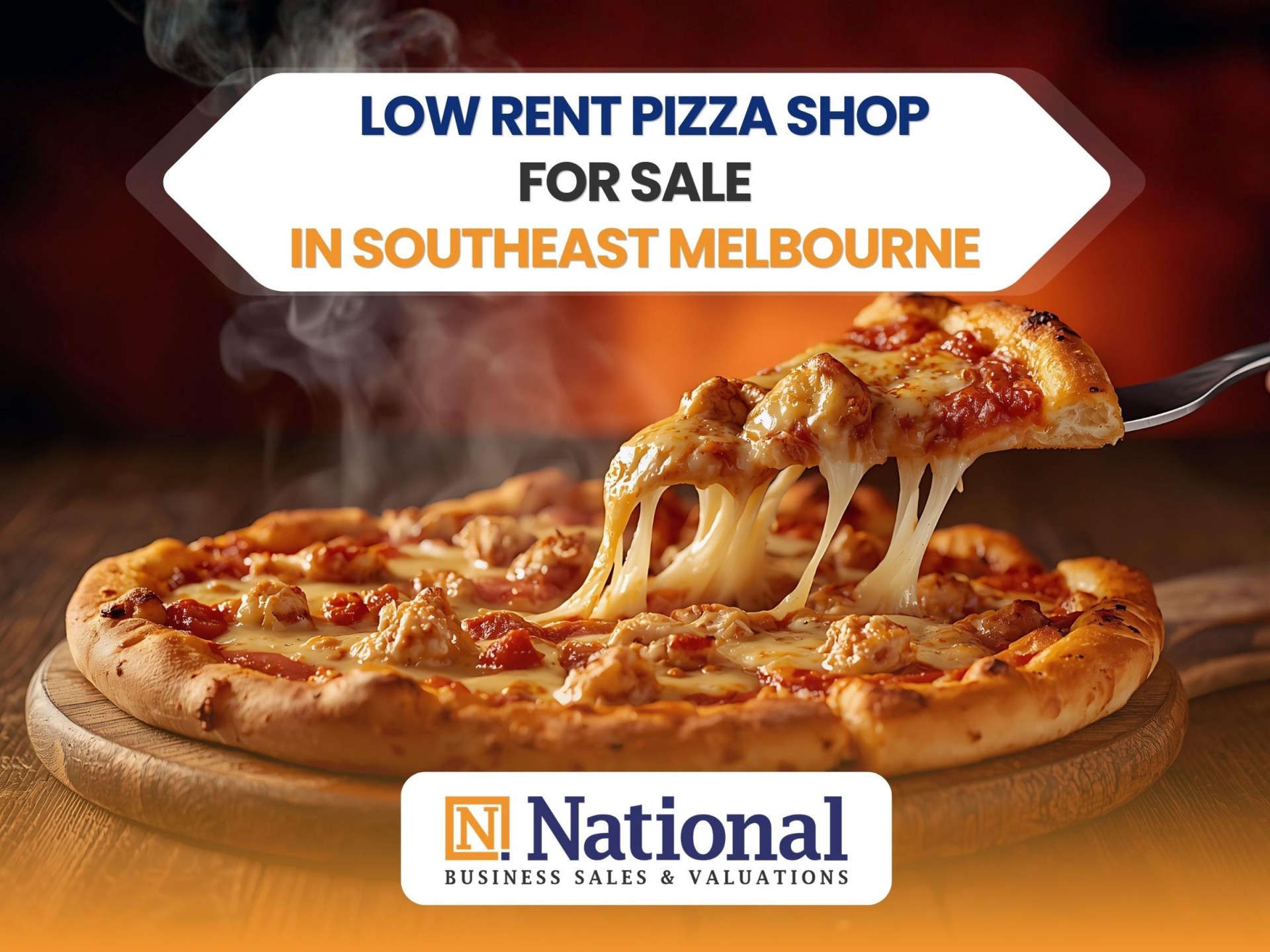 Very Low Rent! Established Pizza Pasta Shop For Sale In Southeast Melb..