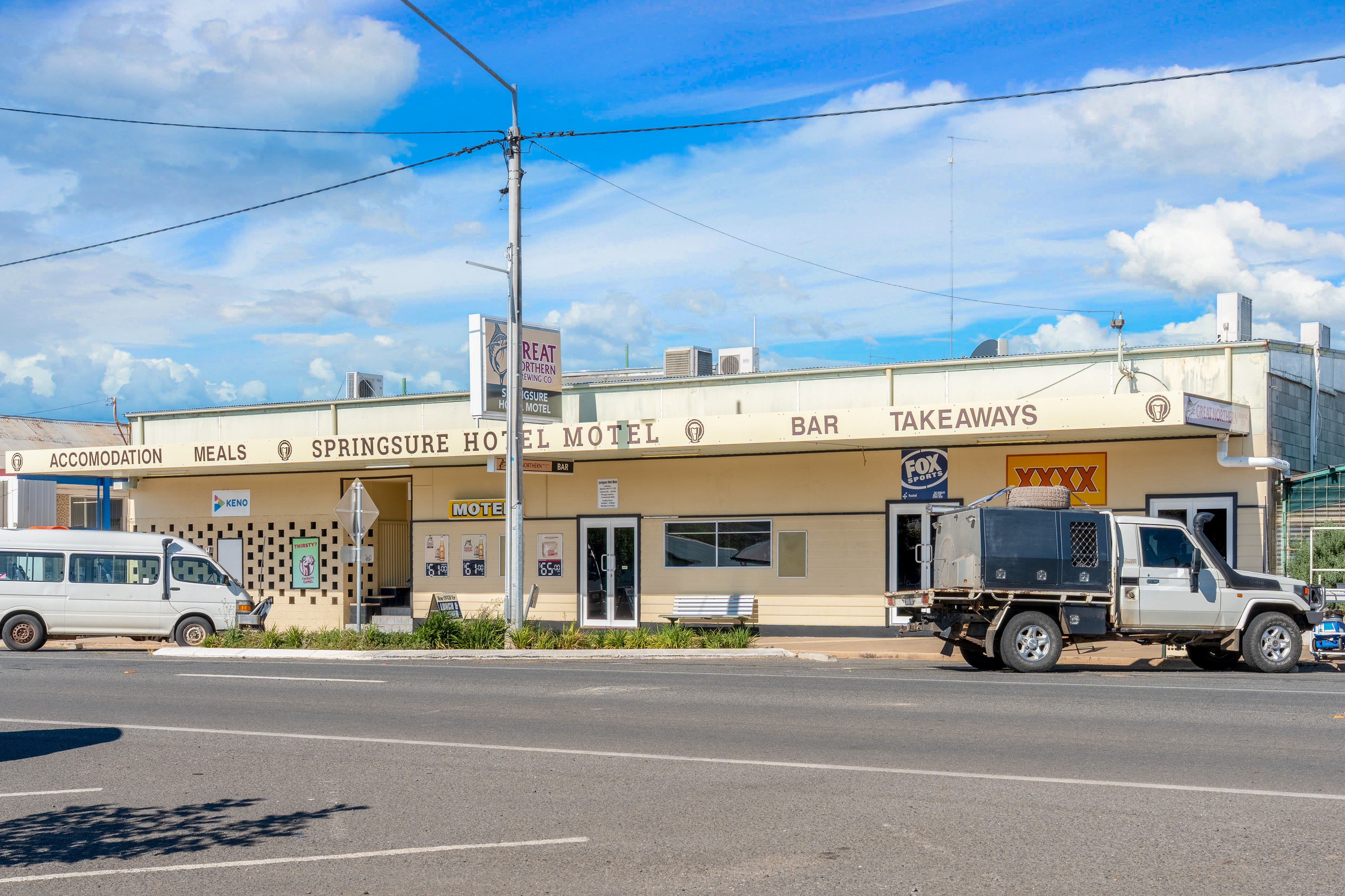Discover the Unique Opportunity to Own Springsure Hotel/Motel!