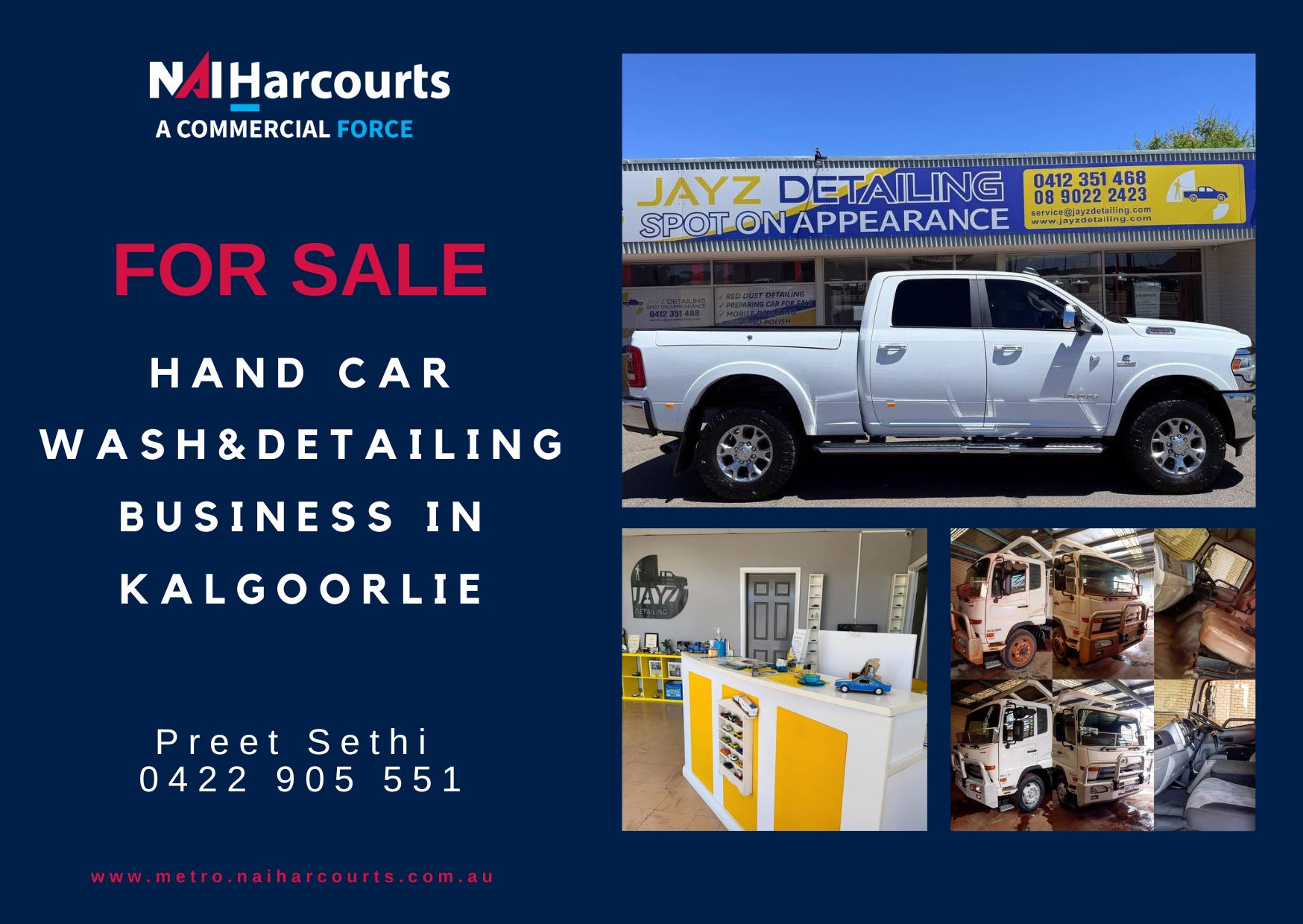 Hand Car Wash & Detailing Business In Kalgoorlie