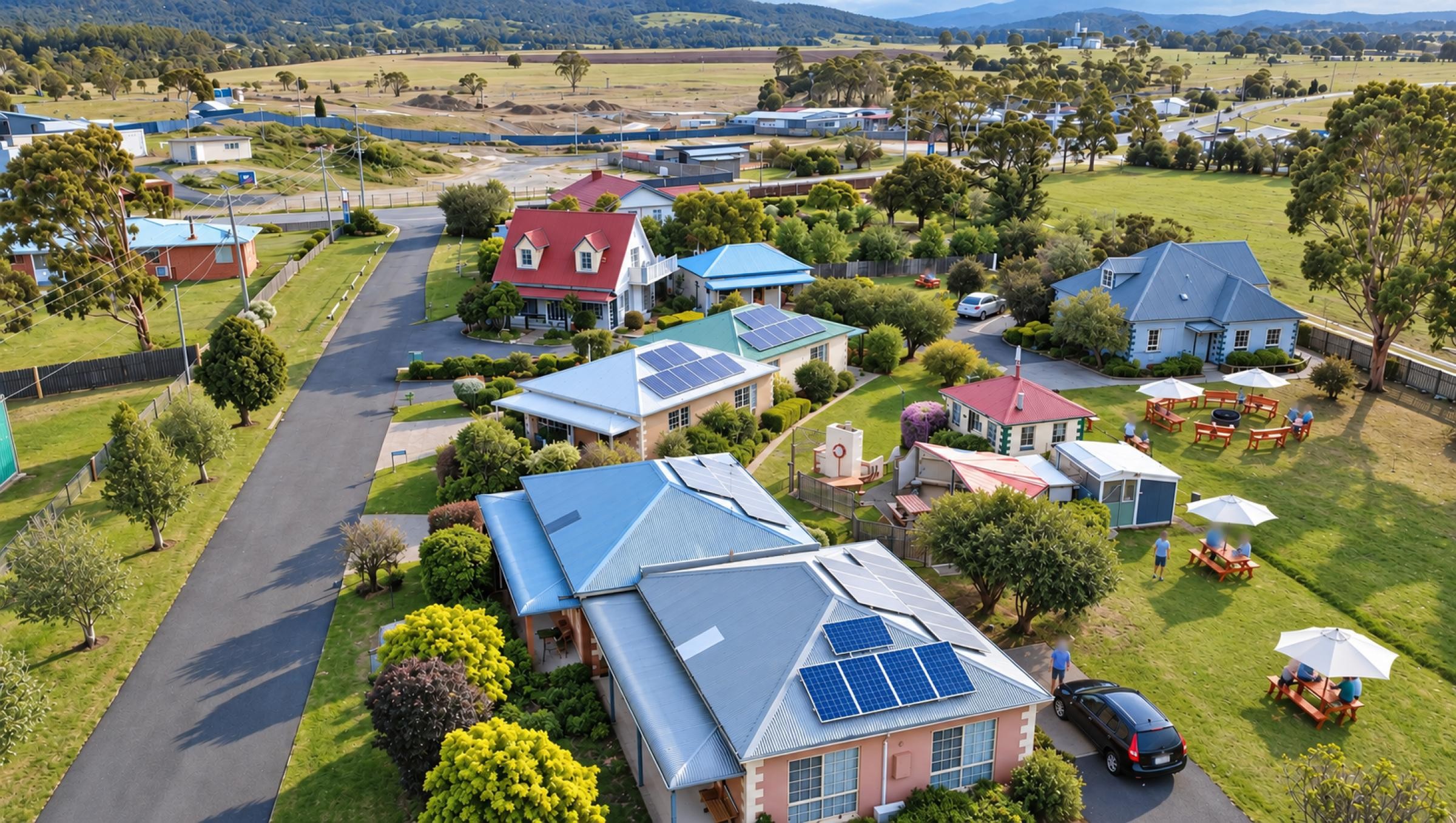Rare East Coast Tasmania Profitable Accommodation Villas Cottages Separate DA Lots Sea Change Opp