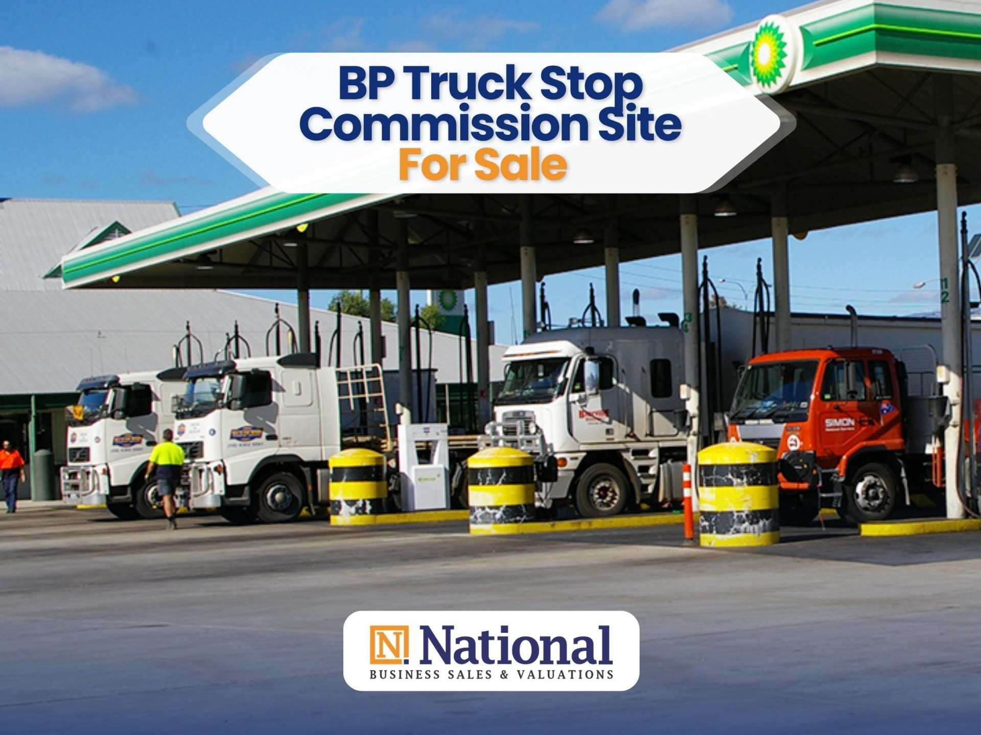Commission Site Truck Stop near Cobram | BP Branding