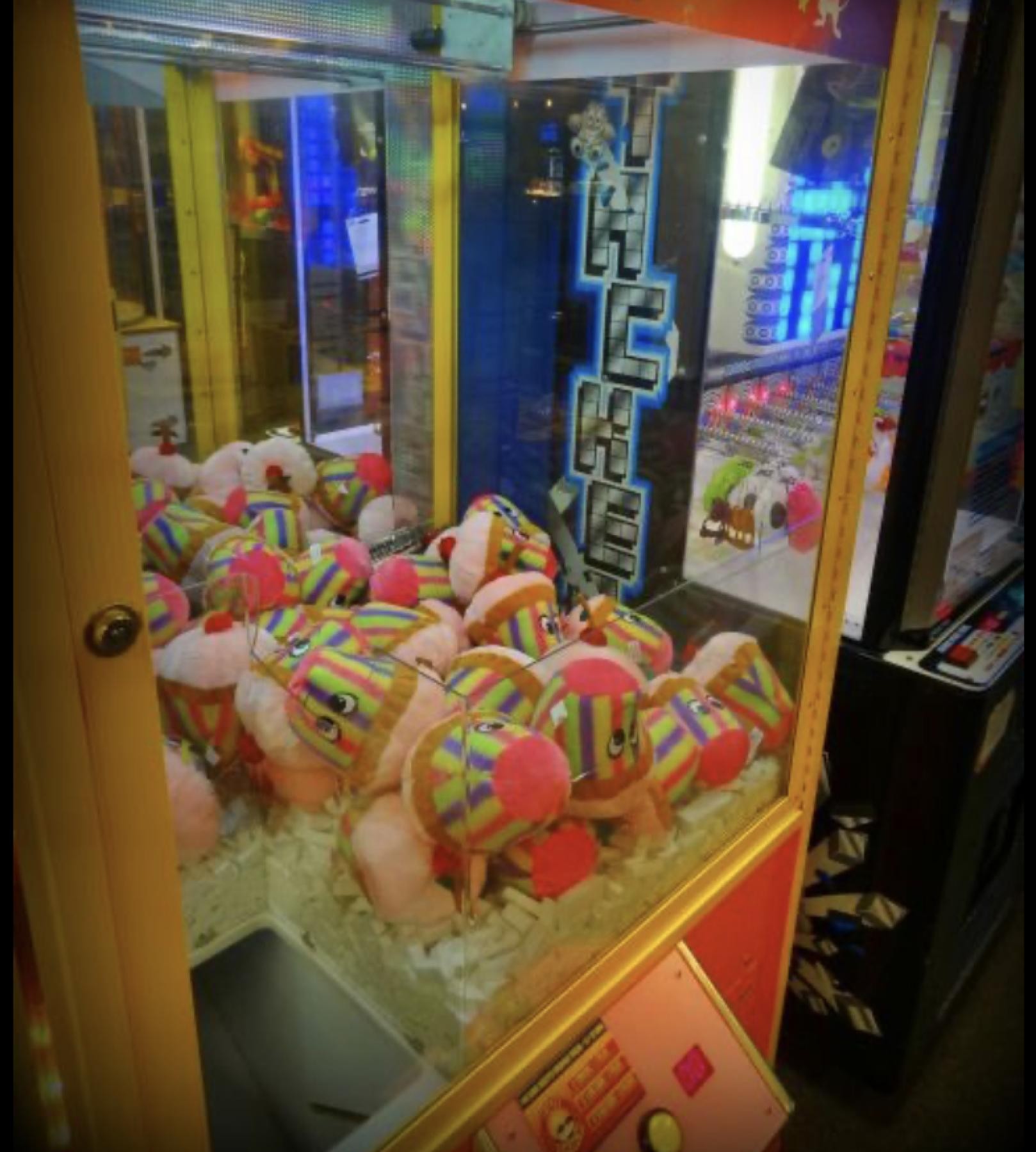 Arcade Games in Movie Foyer