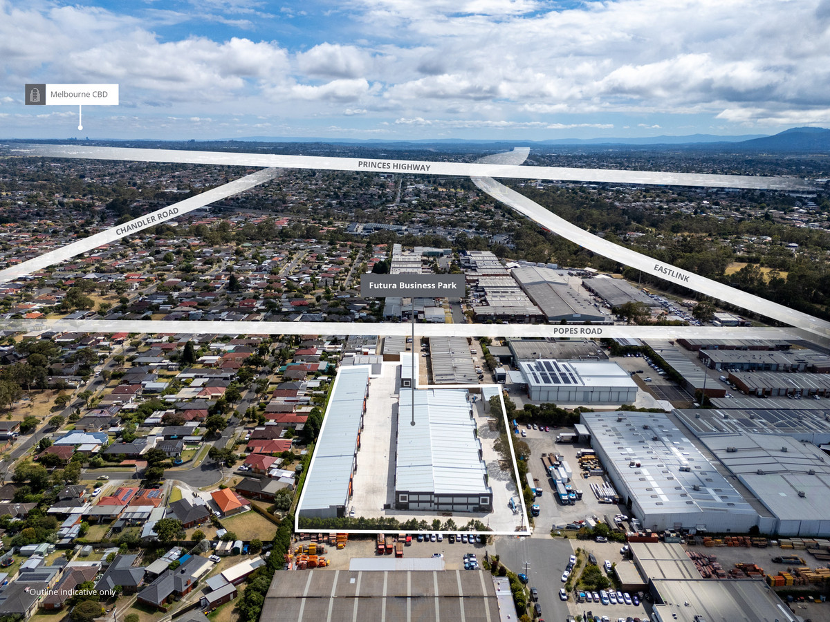 FUTURA BUSINESS PARK | 80% SOLD | Brand New Industrial Units | Direct Eastlink Access
