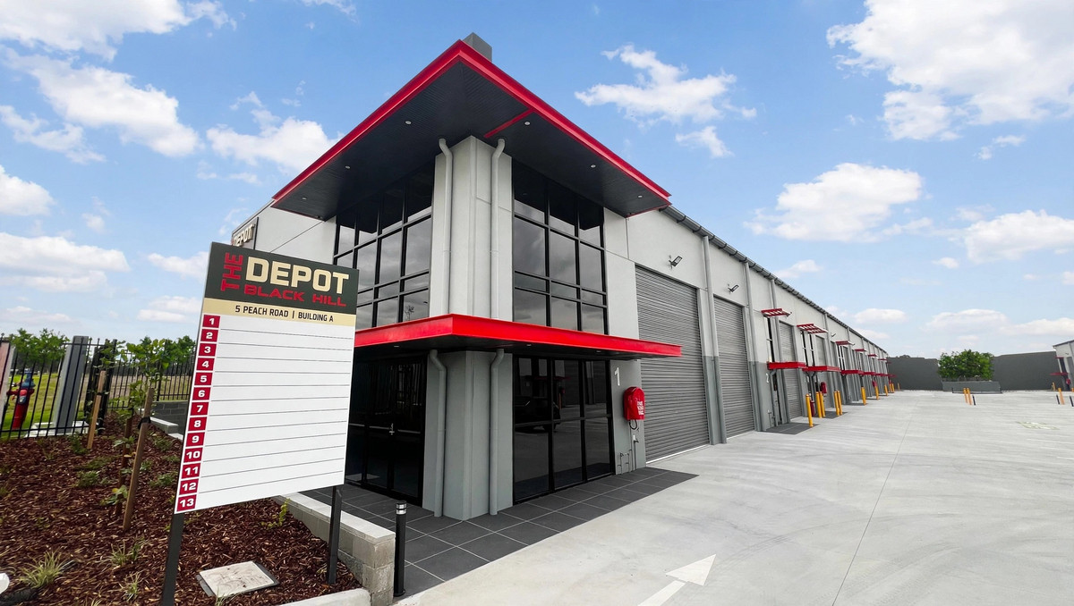 Newcastle's Brand New The Depot Industrial Units On The Freeway