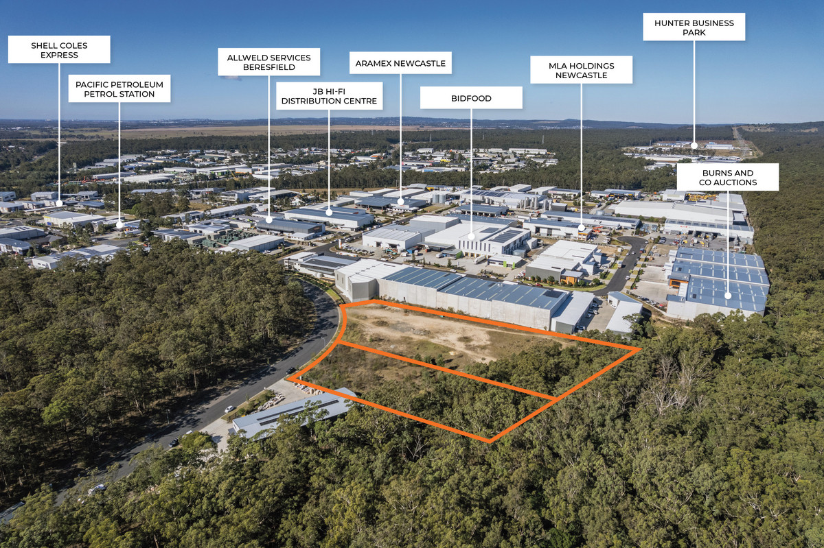 12,320sqm of flat, cleared industrial land with 100m frontage