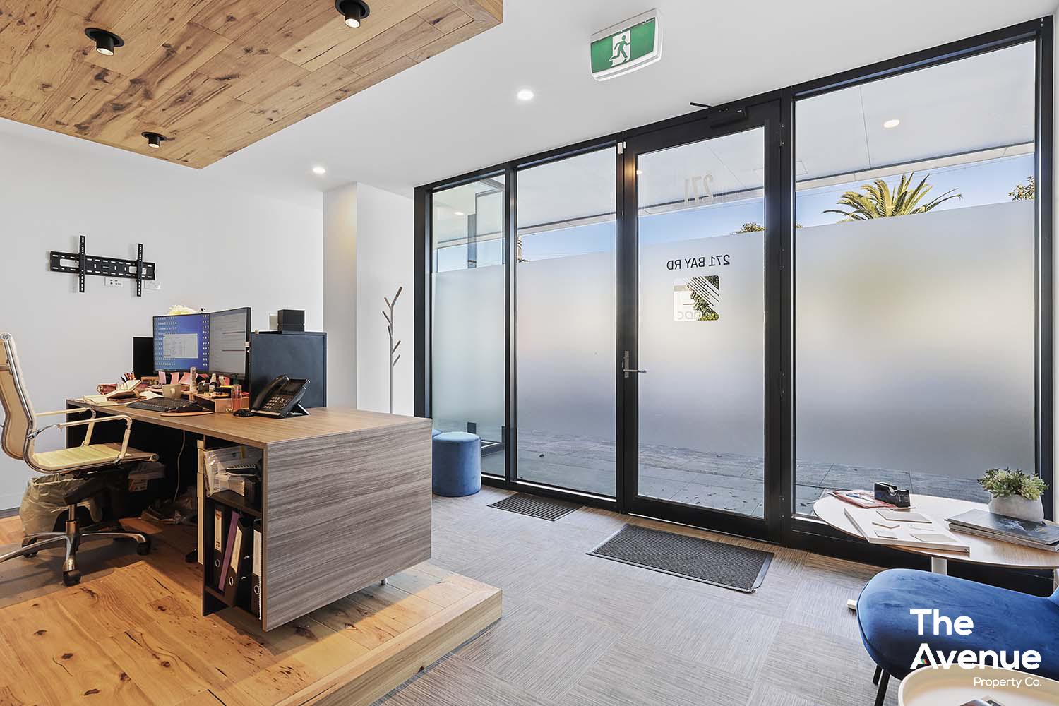 Great Investment, Great Exposure! Near New Modern Fit-out Ground Floor Office!