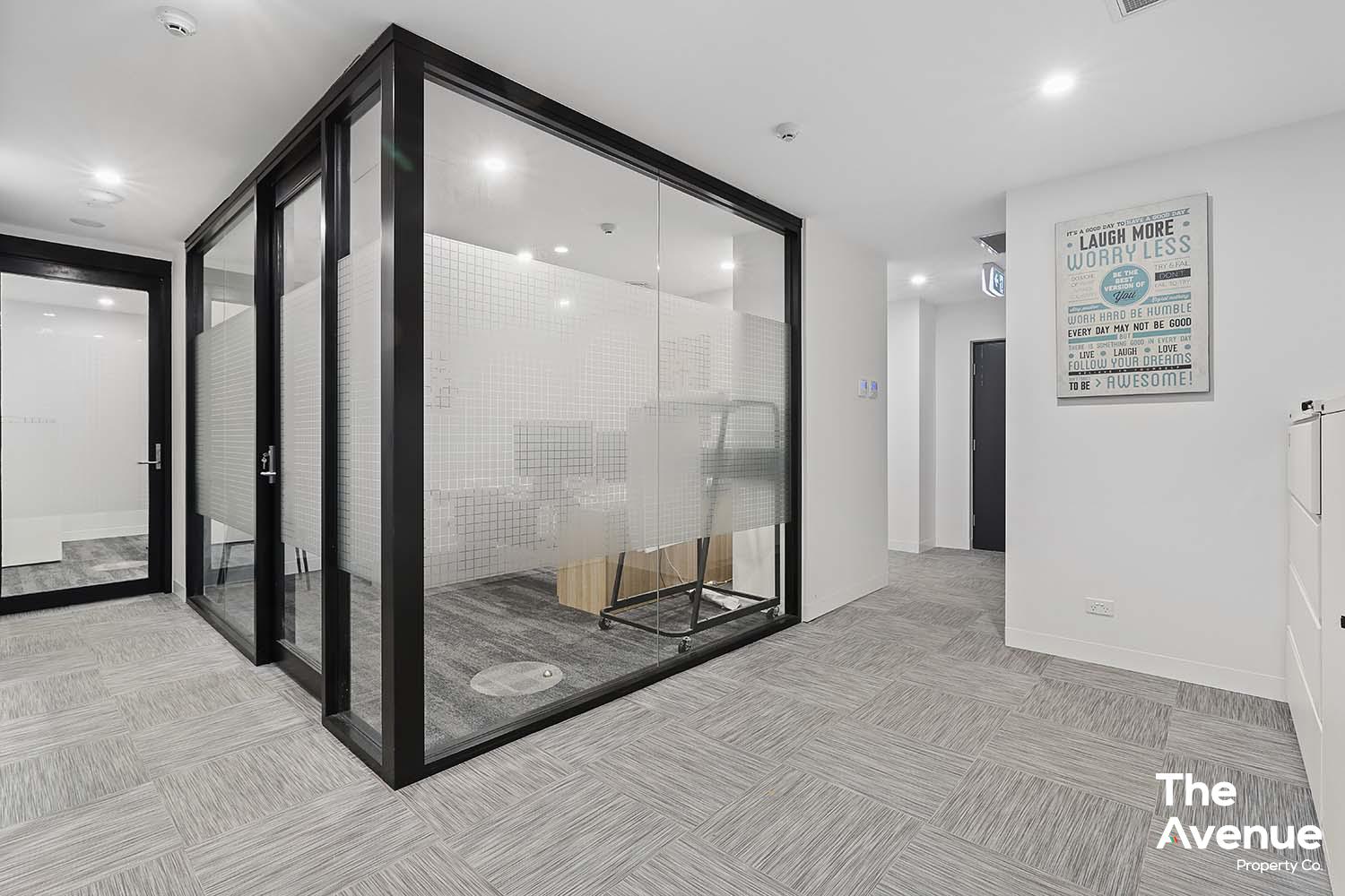 Great Investment, Great Exposure! Near New Modern Fit-out Ground Floor Office!