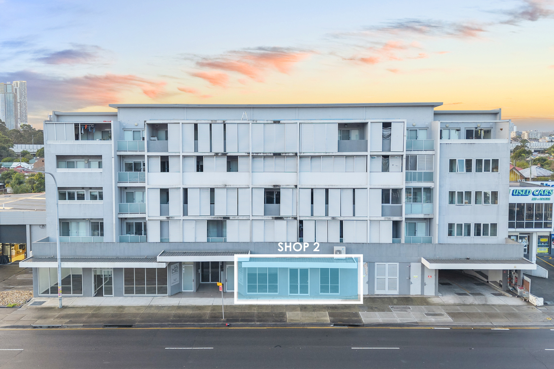 High-Exposure Commercial Opportunity with Four Car Spaces