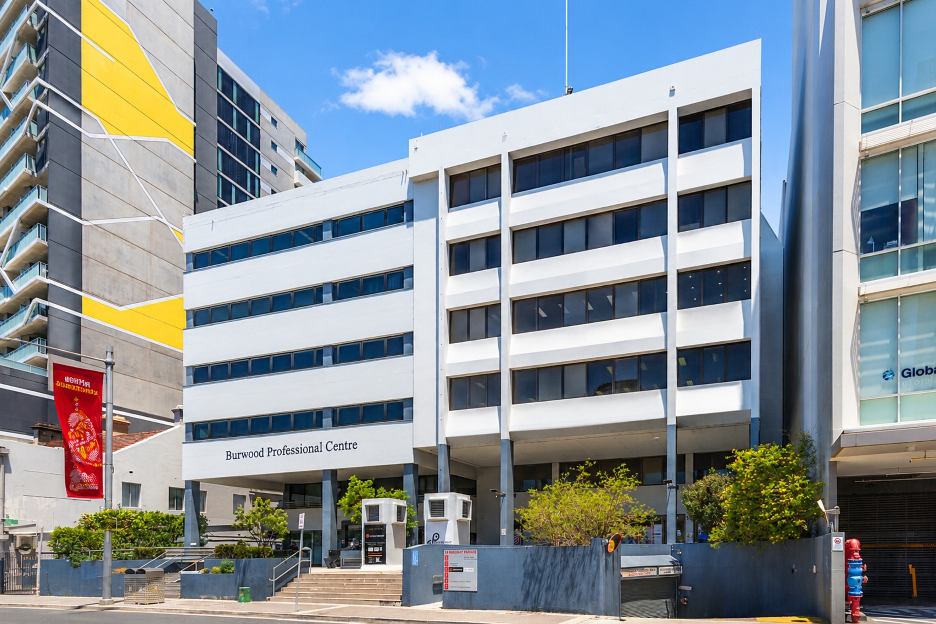 Ultra Convenient Partitioned Office Suite with One Carspace