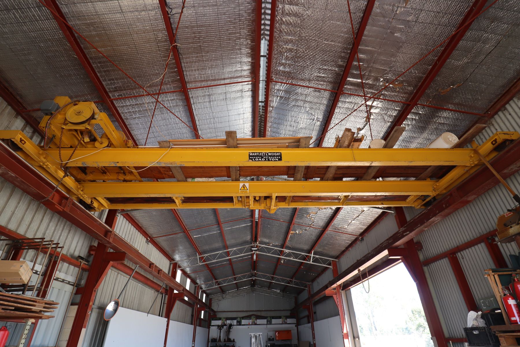 Versatile Commercial Shed Opportunity on Corner Allotment in Murray River Town