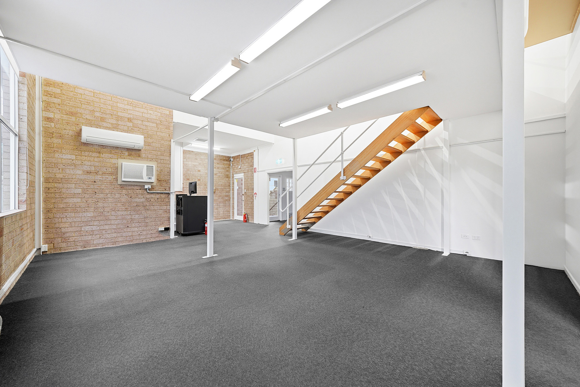 Ultra-Convenient Office Suites with Mezzanine | Lease Individually or Together
