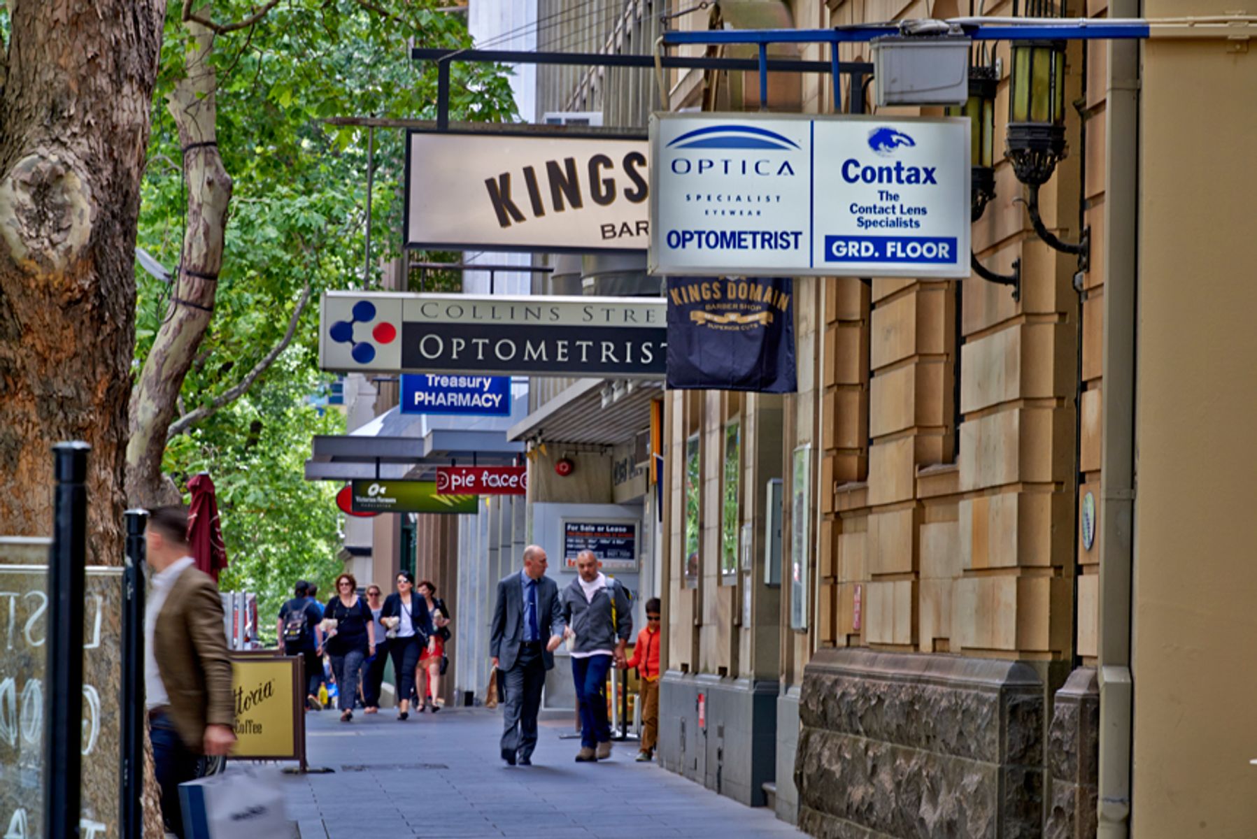 Paris end offices - facing Collins Street