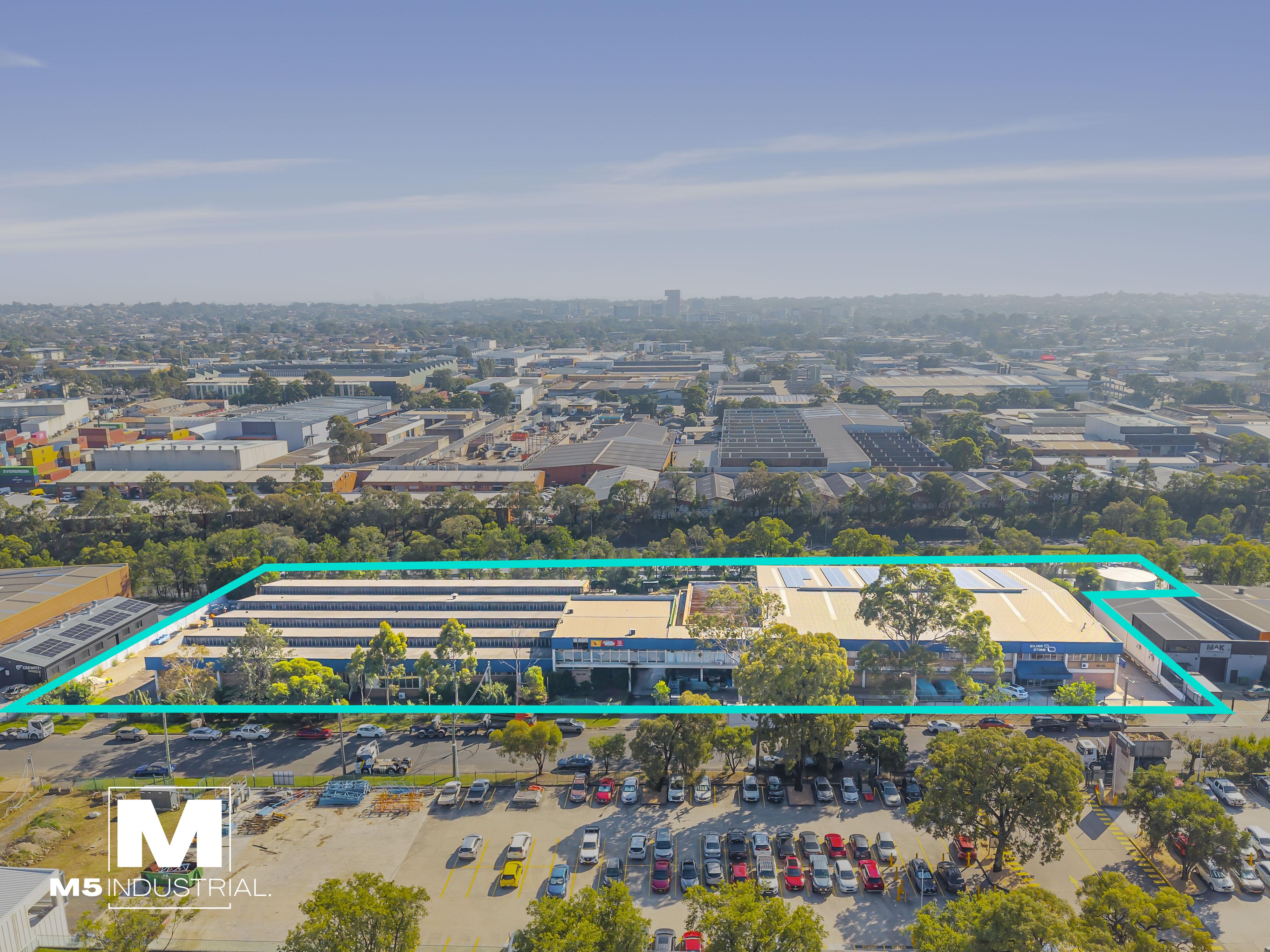 1.12ha Development Site - DA for 52 Industrial Units with 180m Frontage, and exposure to the M5