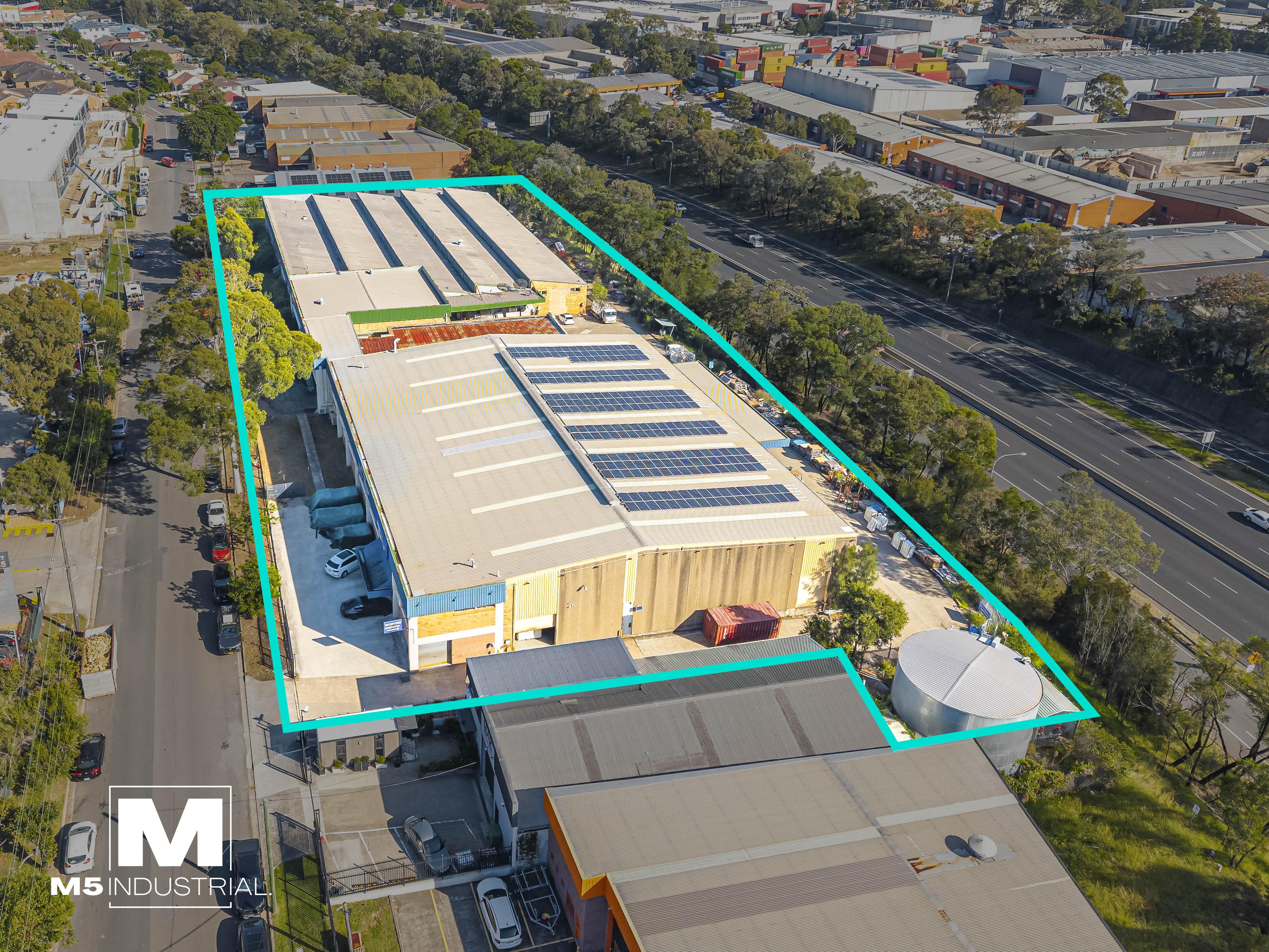 1.12ha Development Site - DA for 52 Industrial Units with 180m Frontage, and exposure to the M5