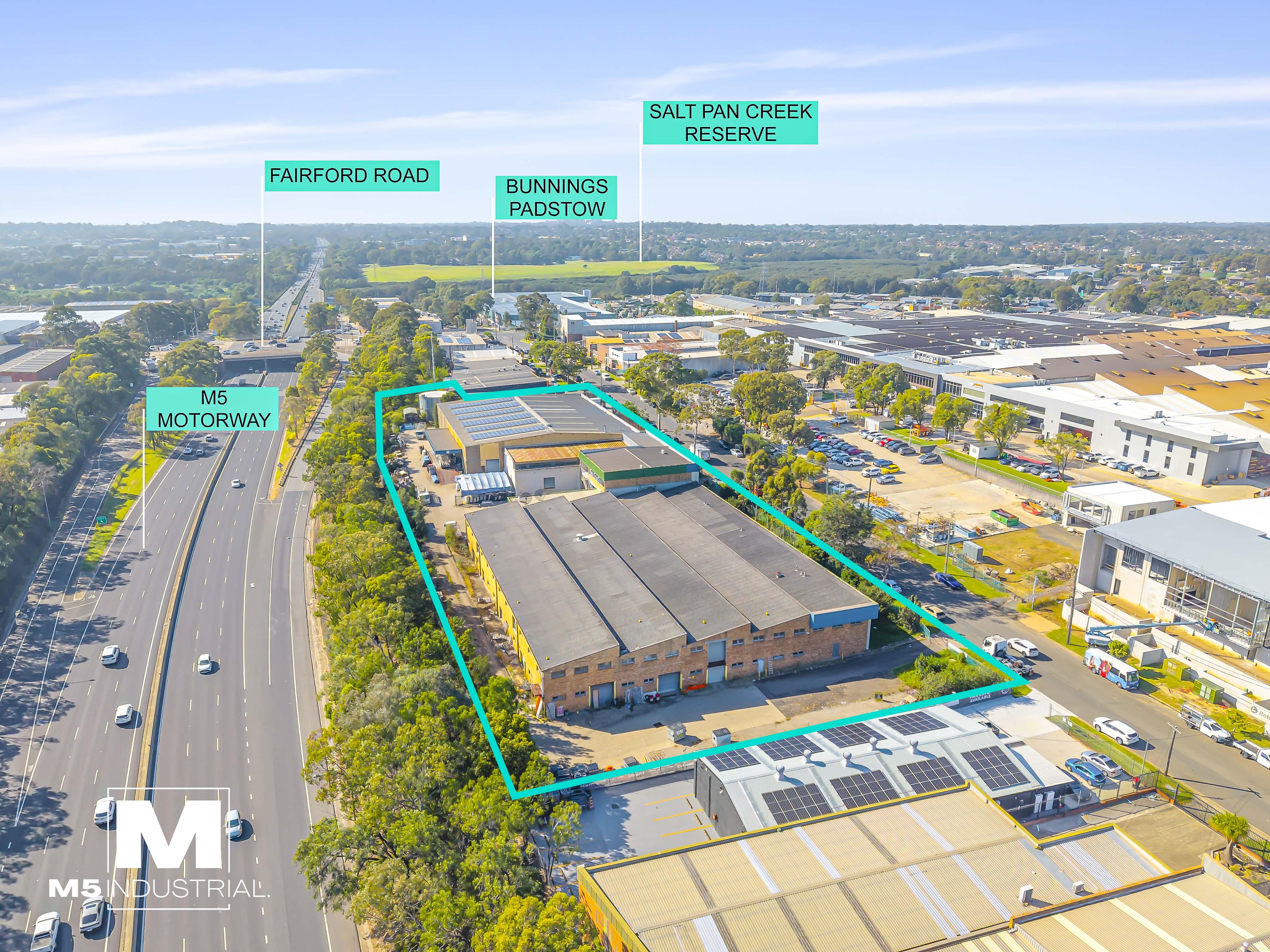 1.12ha Development Site - DA for 52 Industrial Units with 180m Frontage, and exposure to the M5