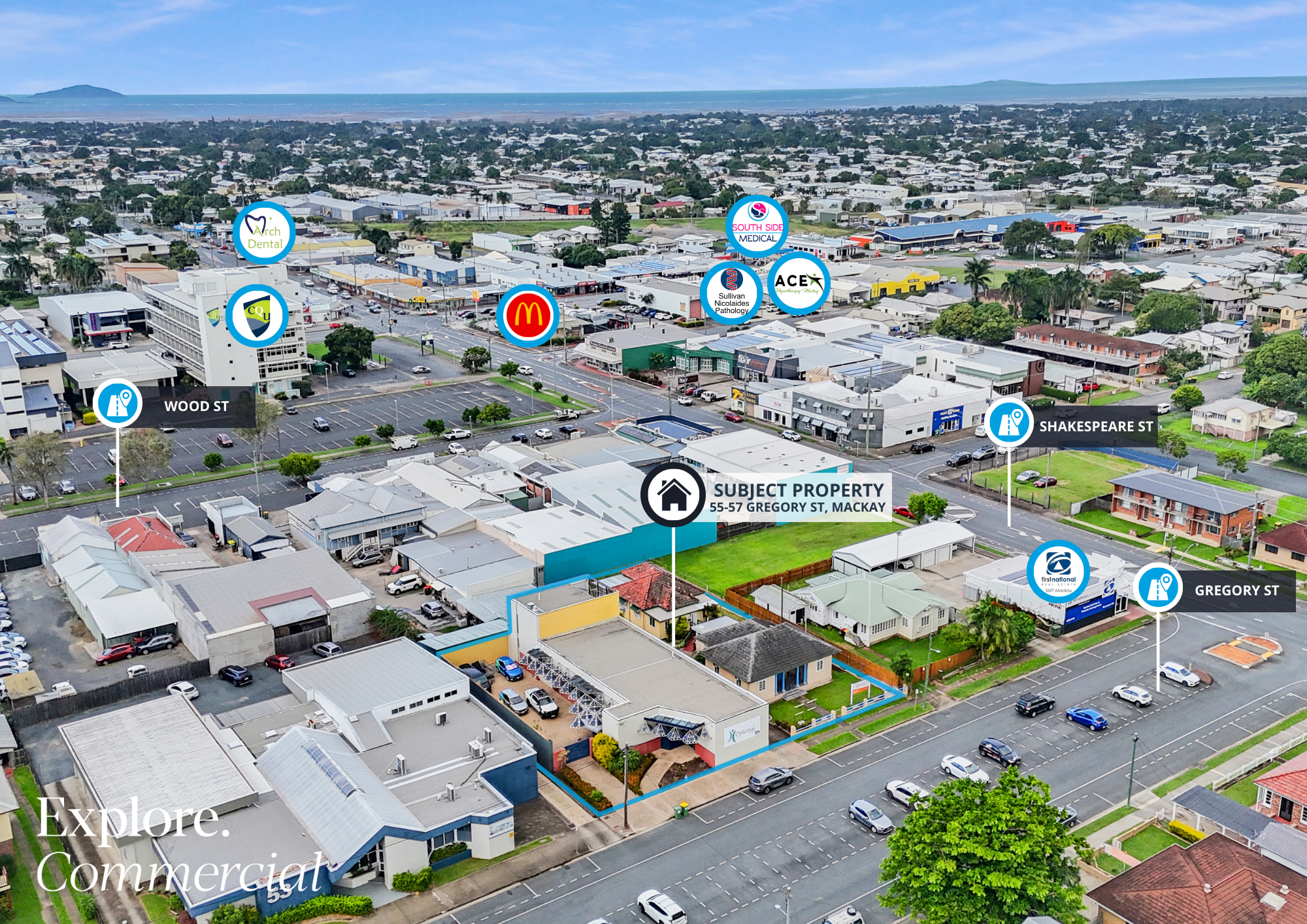 VERSATILE COMMERCIAL INVESTMENT WITH DEVELOPMENT UPSIDE