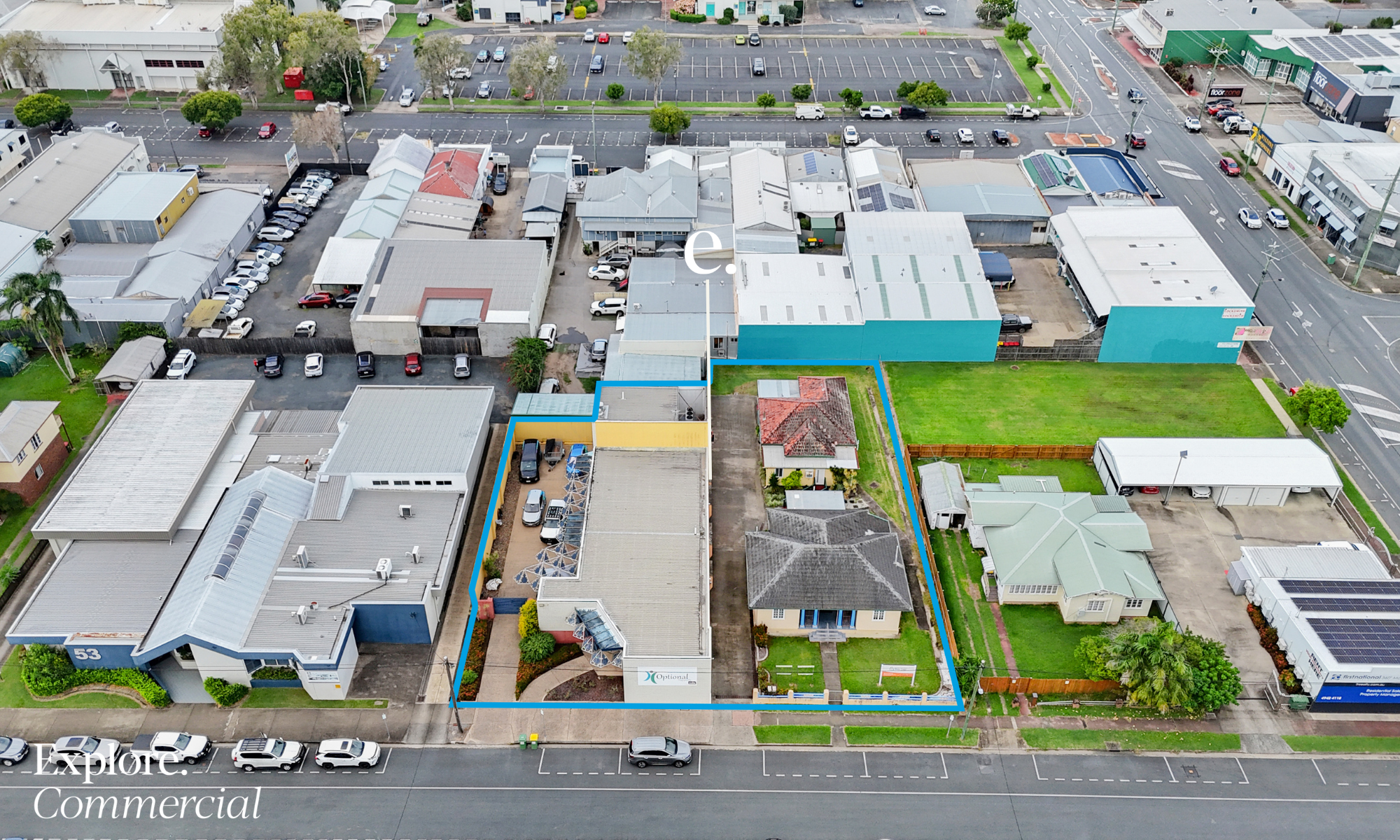 VERSATILE COMMERCIAL INVESTMENT WITH DEVELOPMENT UPSIDE