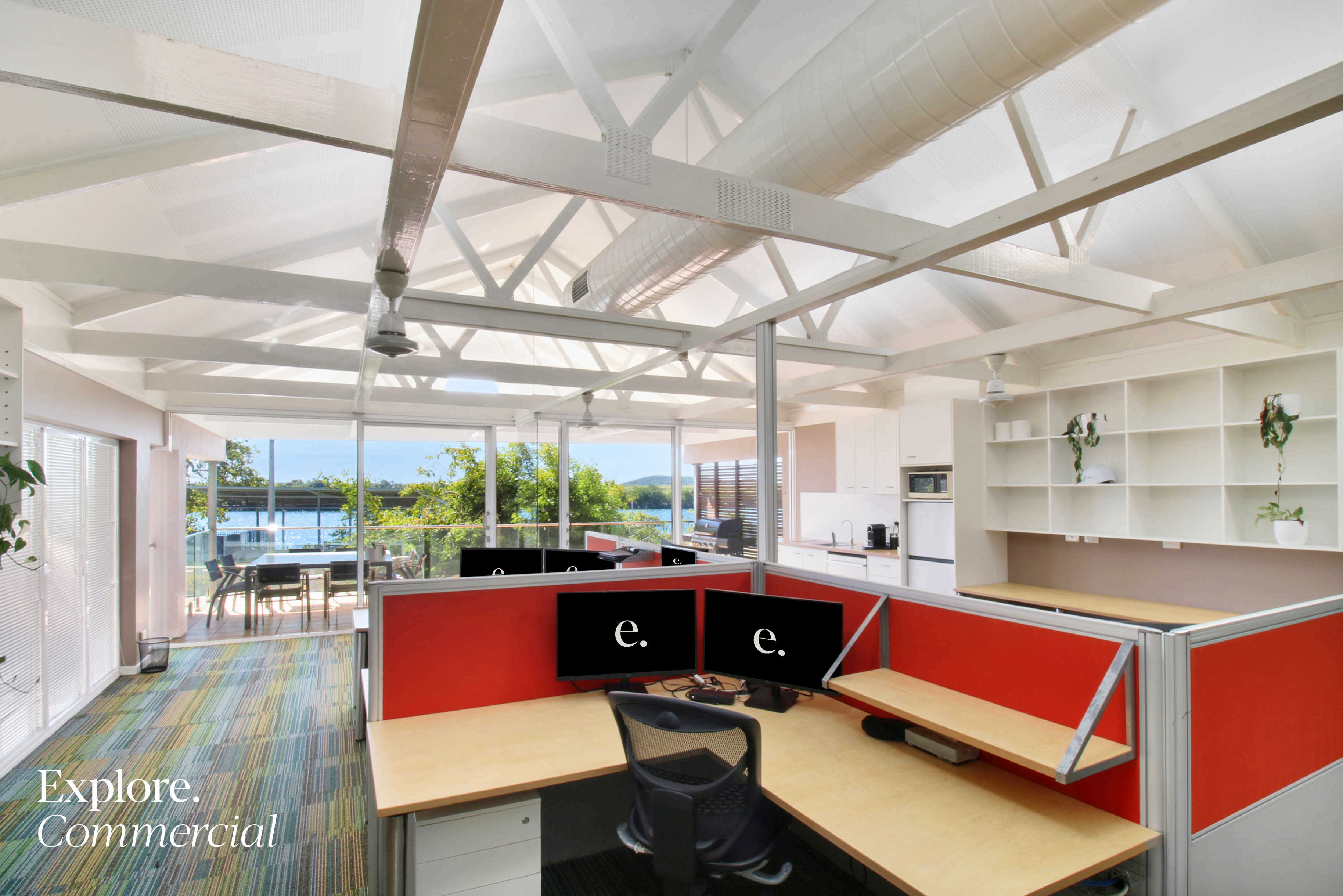 FULLY FITTED OFFICE WITH STUNNING RIVER VIEWS - AVAILABLE JULY!