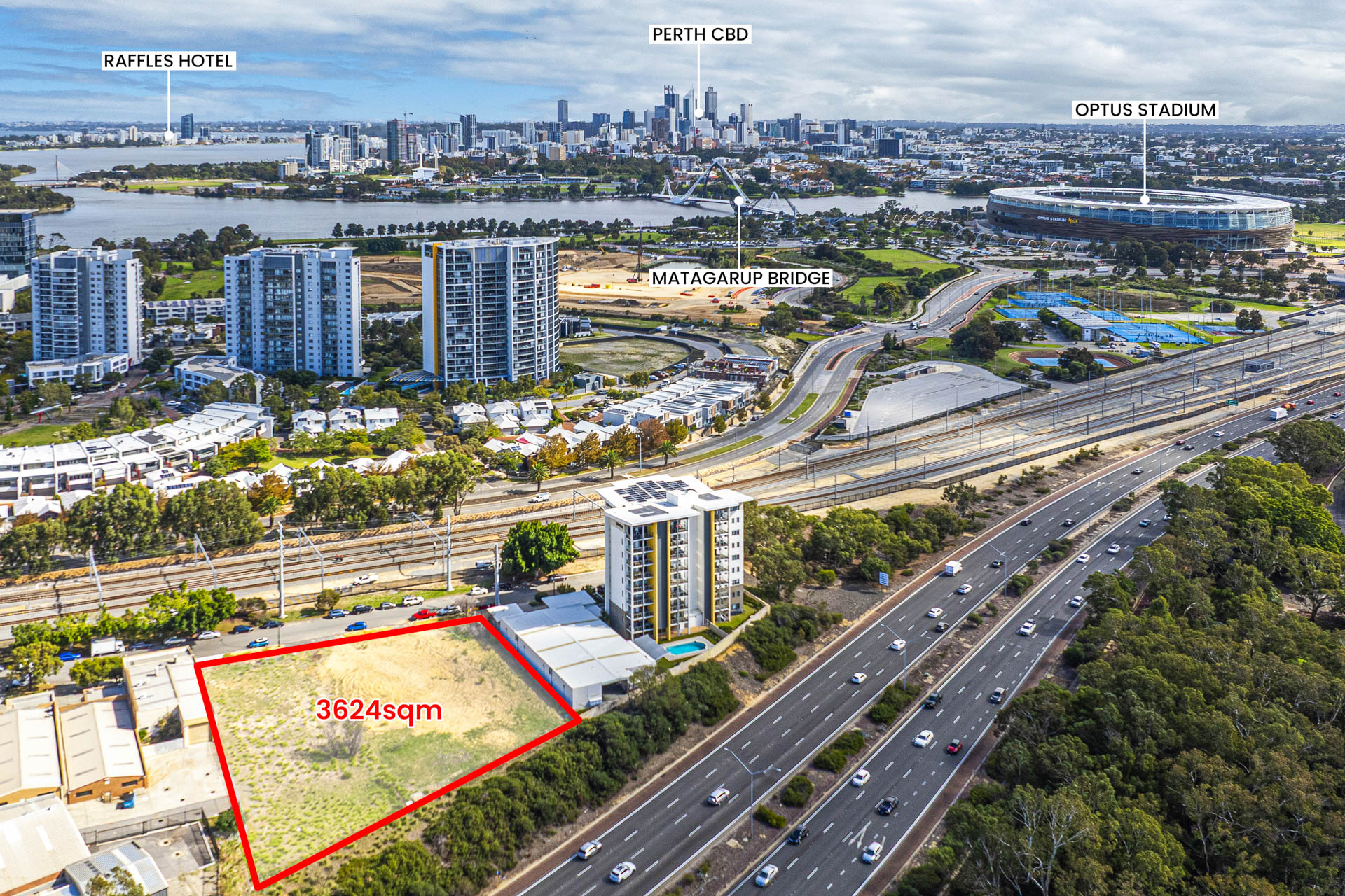 DEVELOPMENT OPPORTUNITY - ICONIC PERTH SKYLINE ACROSS SWAN RIVER VISTA!