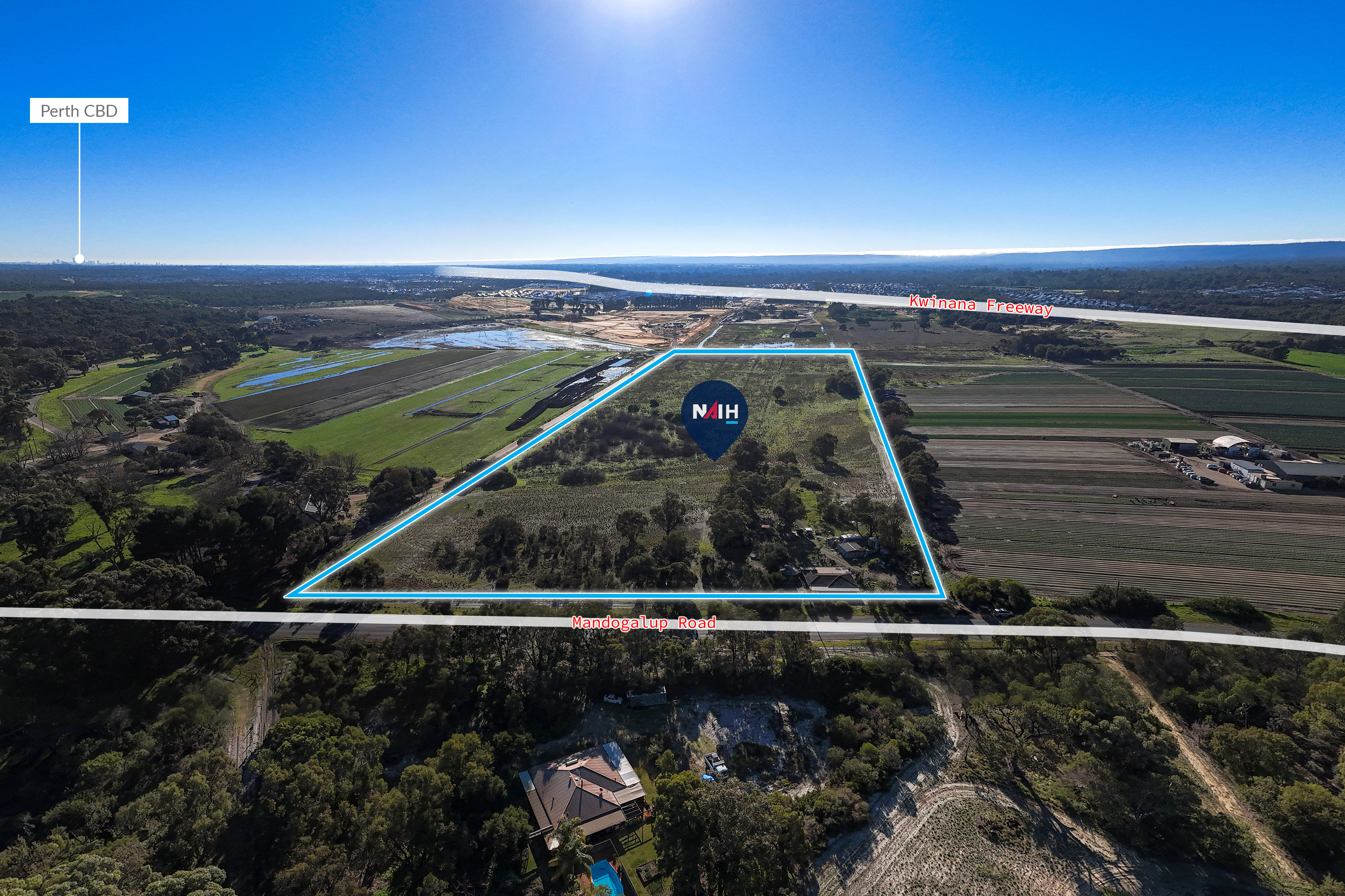 90 Mandogalup Road, Mandogalup 11.49Ha Development Ready Industrial Land. First Time Offered in 60 Years.