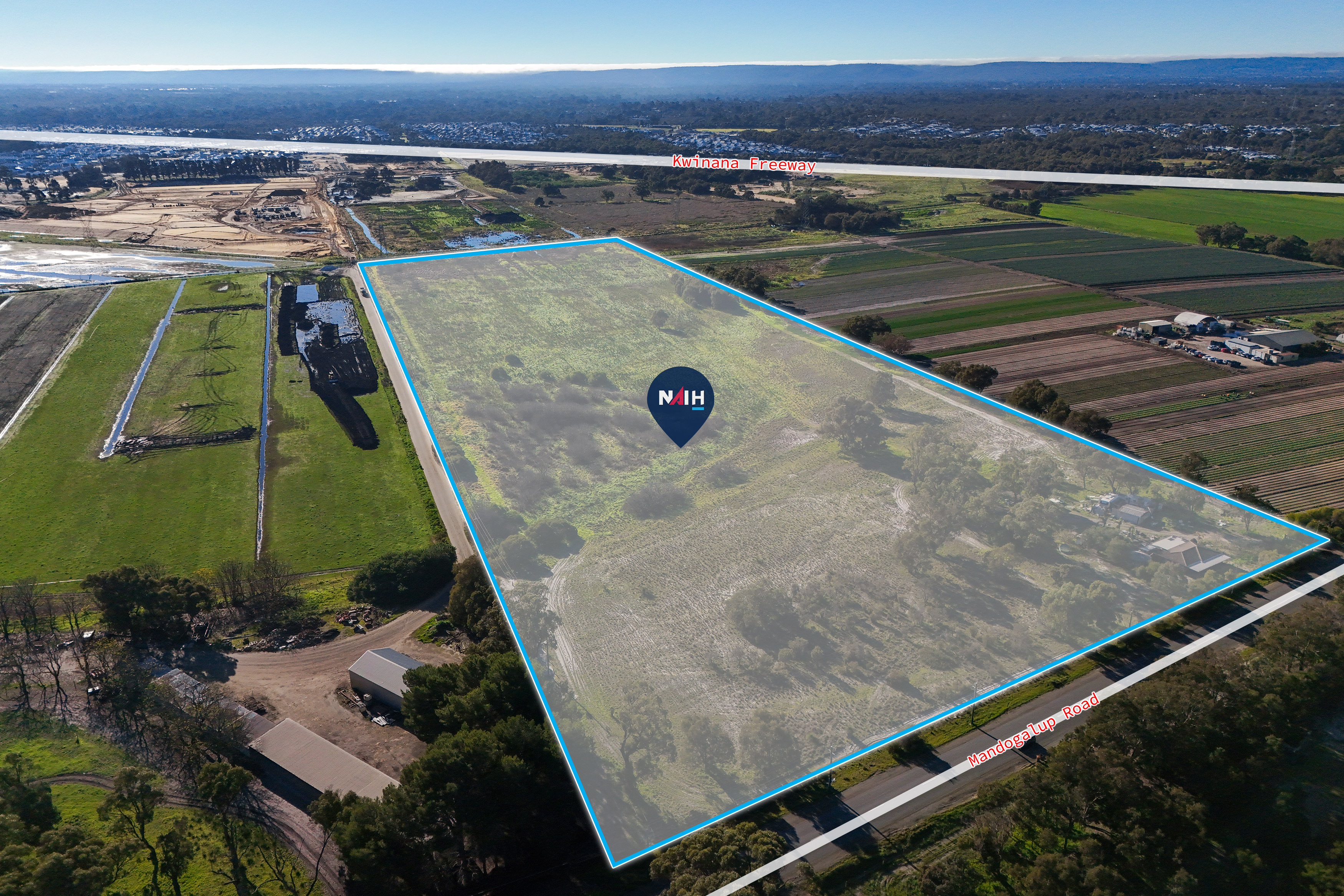 90 Mandogalup Road, Mandogalup 11.49Ha Development Ready Industrial Land. First Time Offered in 60 Years.