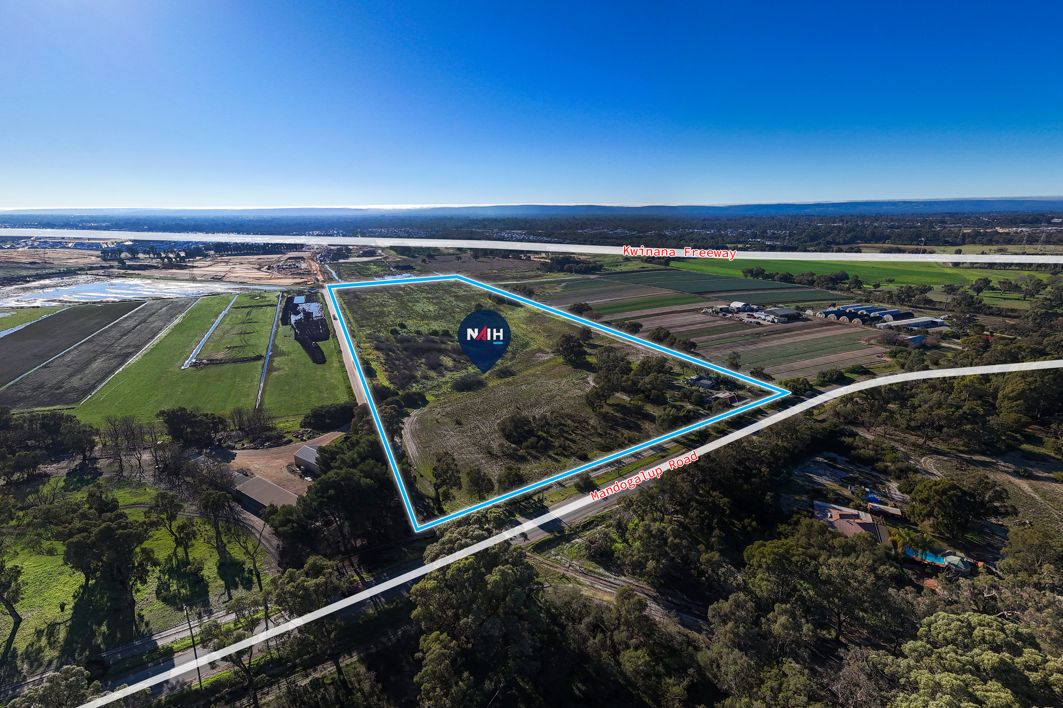 90 Mandogalup Road, Mandogalup 11.49Ha Development Ready Industrial Land. First Time Offered in 60 Years.