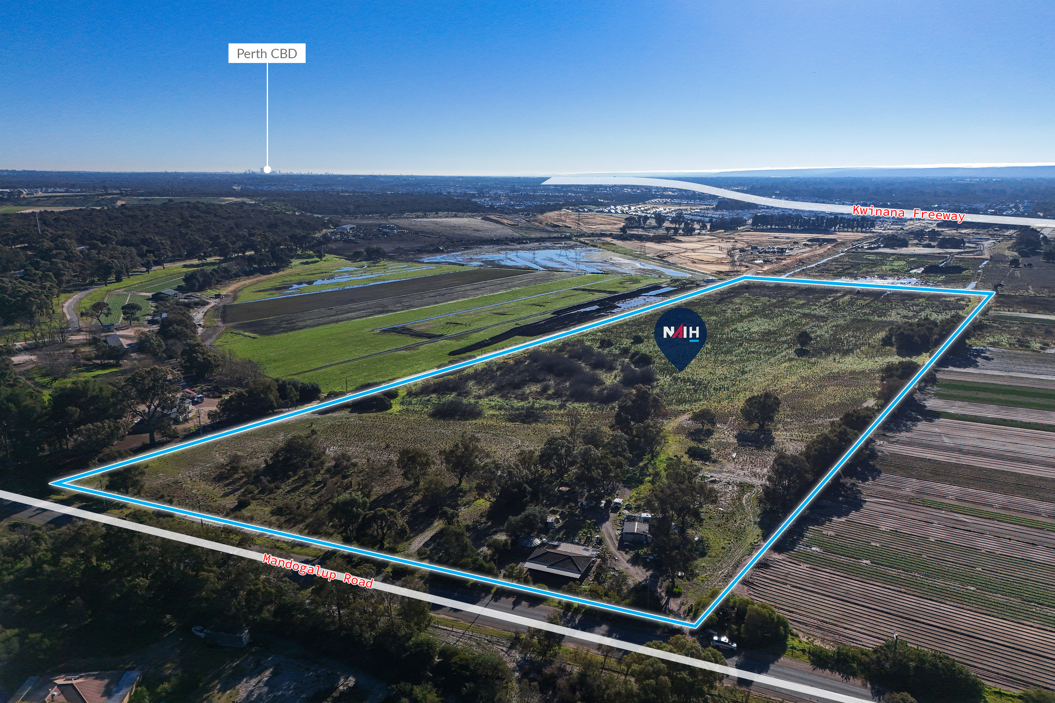 90 Mandogalup Road, Mandogalup 11.49Ha Development Ready Industrial Land. First Time Offered in 60 Years.