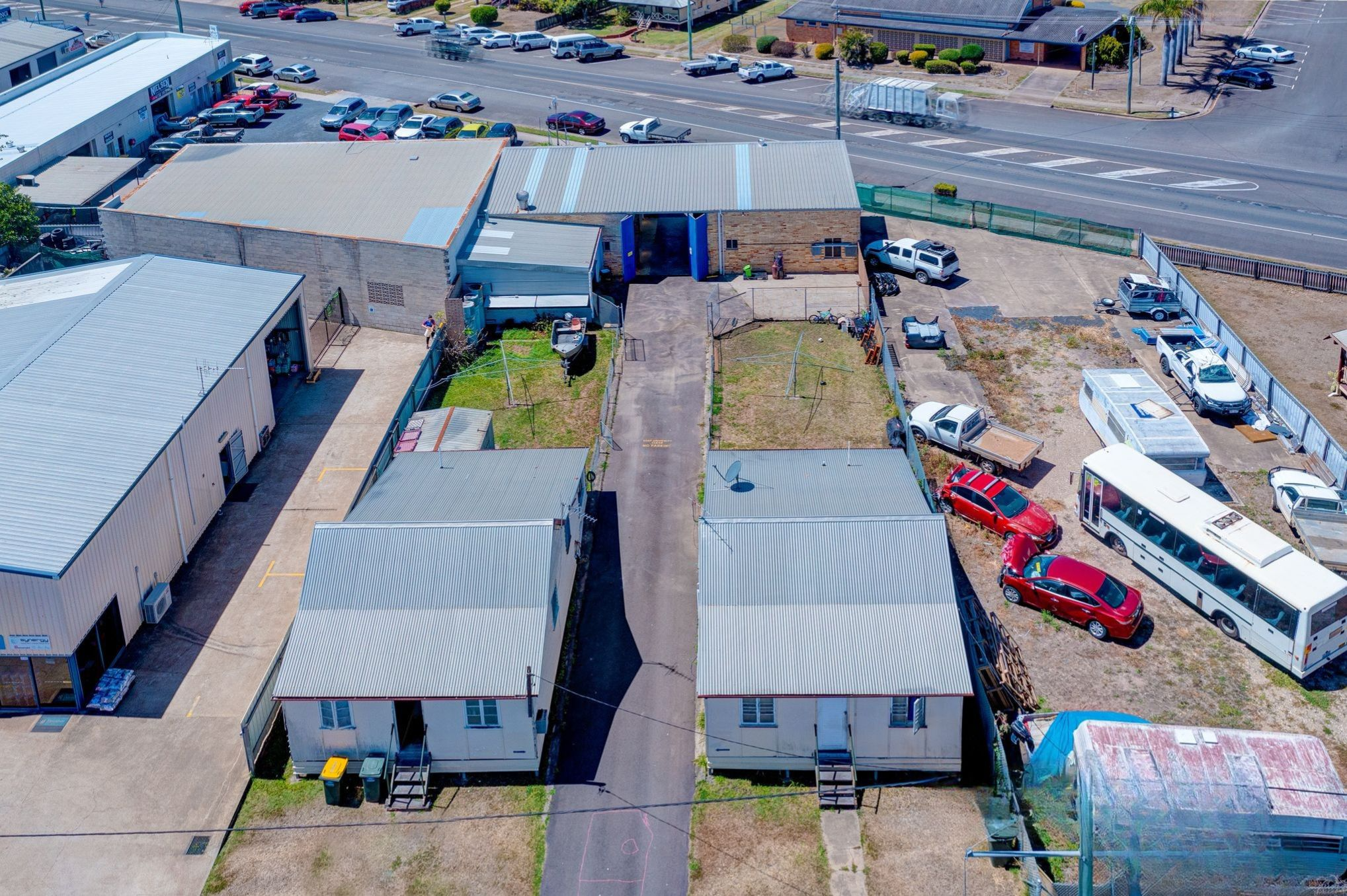High-Visibility Industrial & Investment Hub in Bundaberg East  Dual Street Frontage with Income